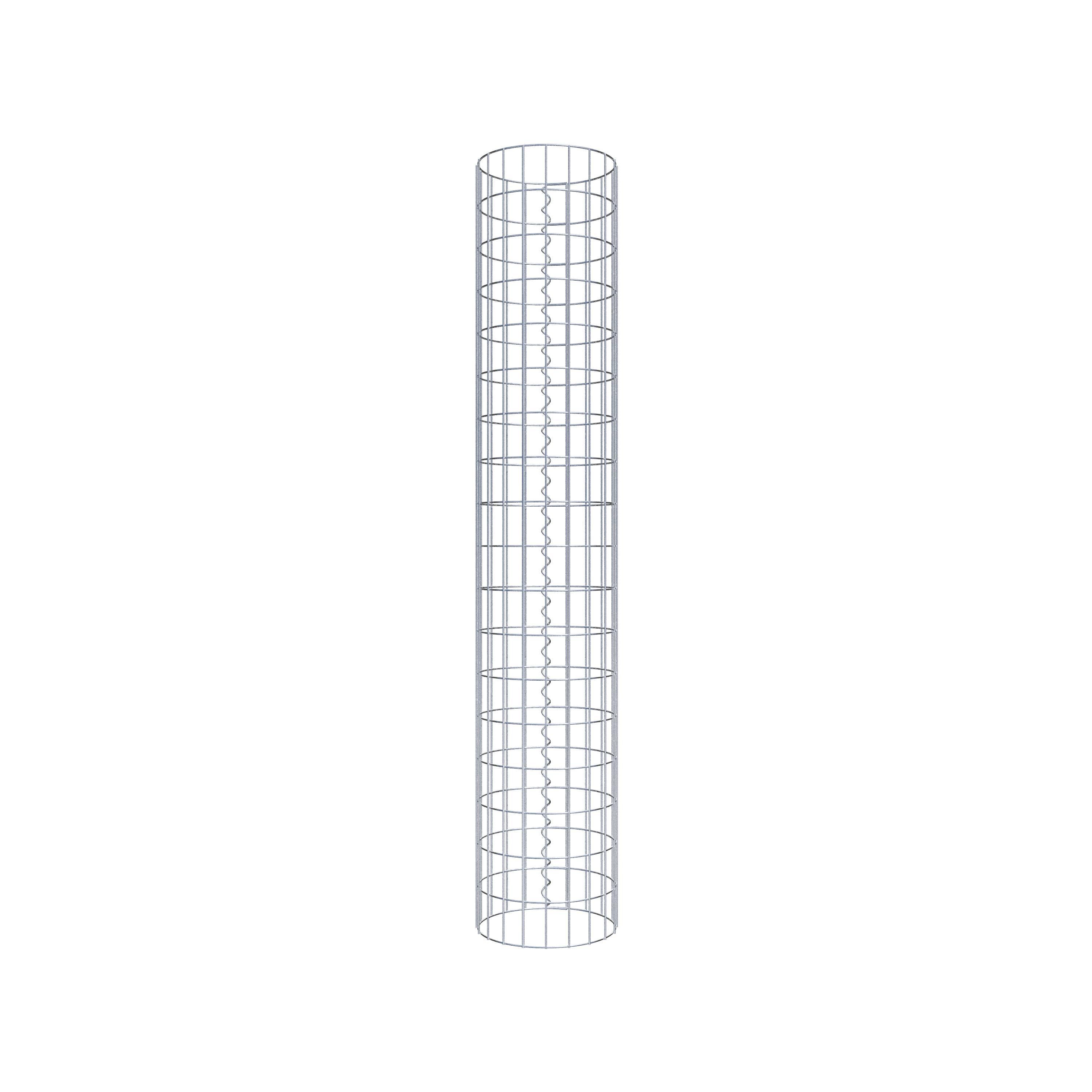 Colonne de gabion diamètre 32 cm, MW 5 x 10 cm rond