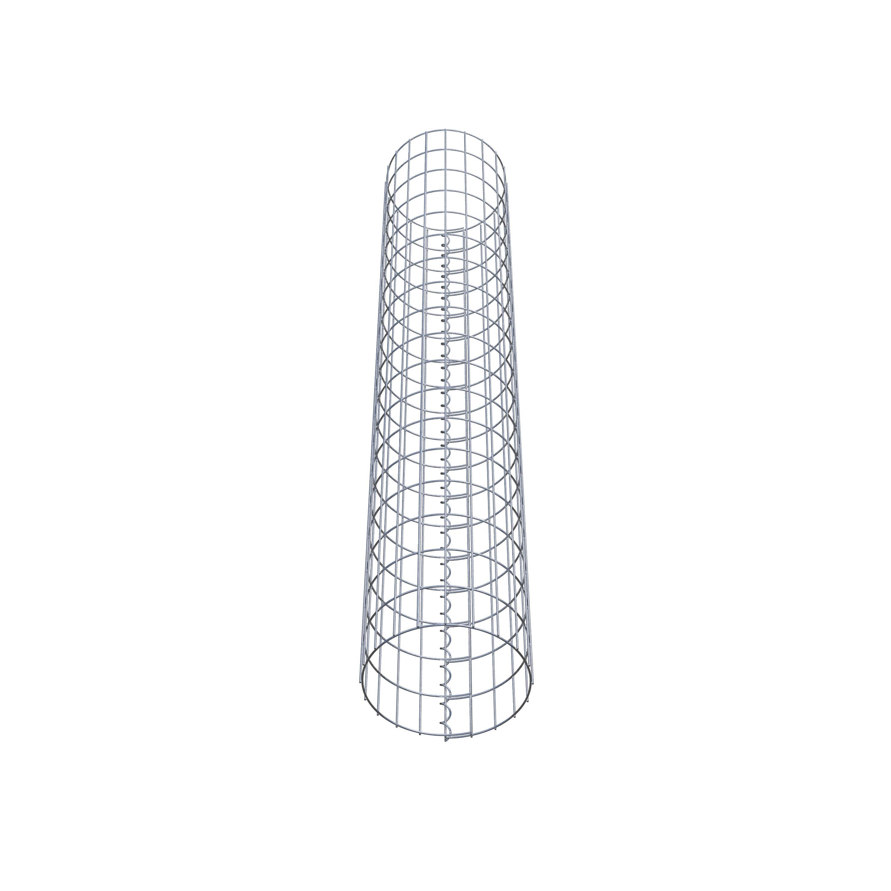 Gabionpelare diameter 32 cm, MW 5 x 10 cm rund