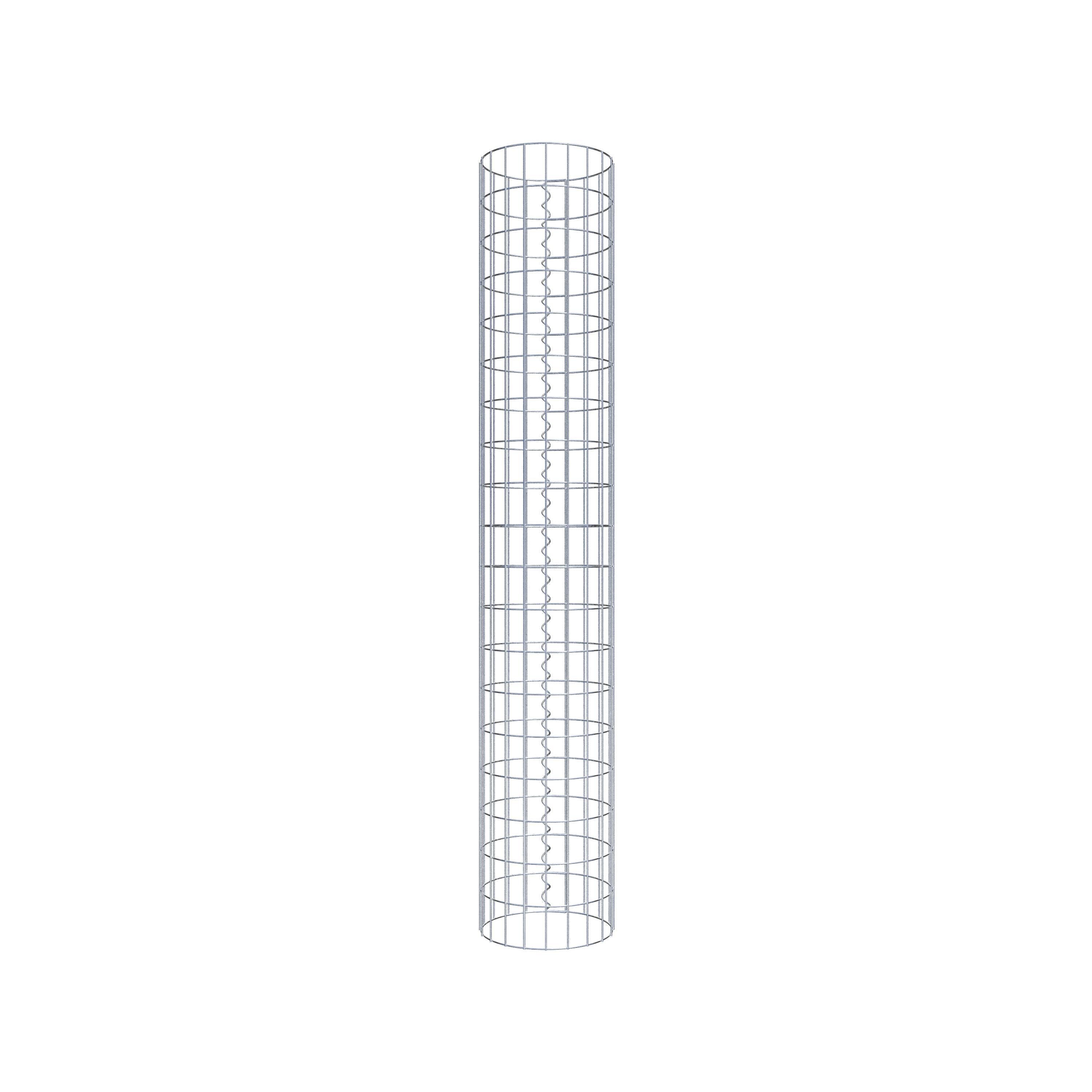 Colonne de gabion diamètre 32 cm, MW 5 x 10 cm rond