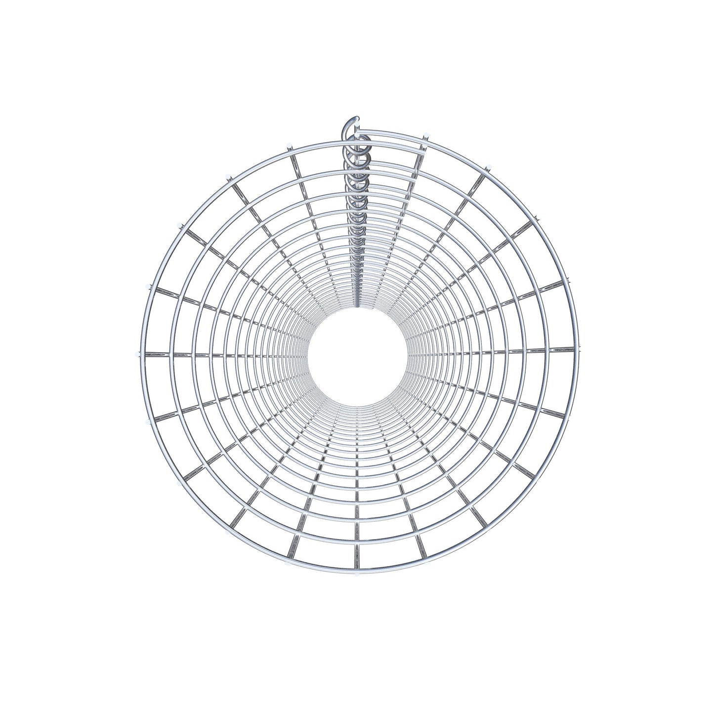 Coluna de gabião diâmetro 32 cm, malha 5 x 10 cm redonda