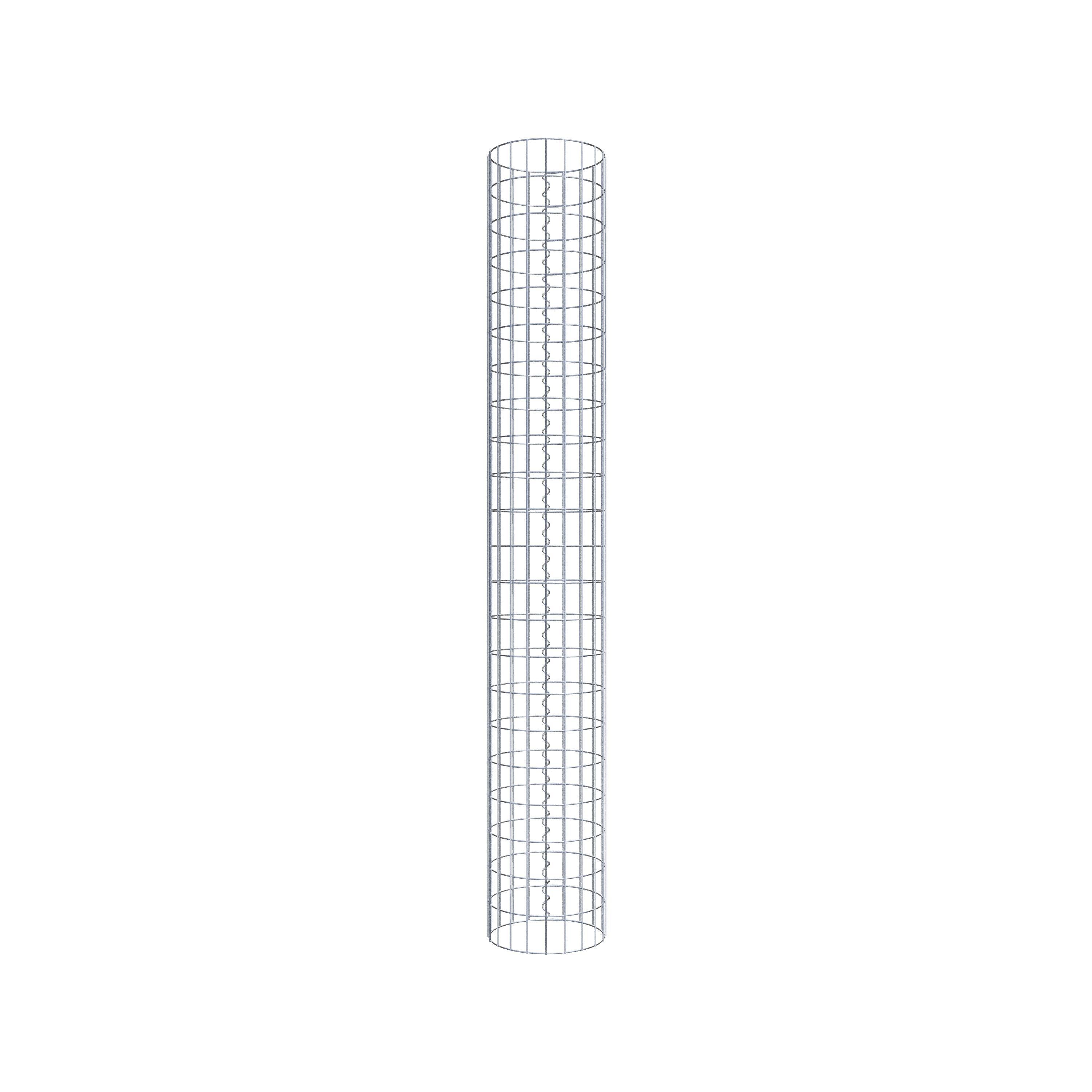 Colonne de gabion diamètre 32 cm, MW 5 x 10 cm rond