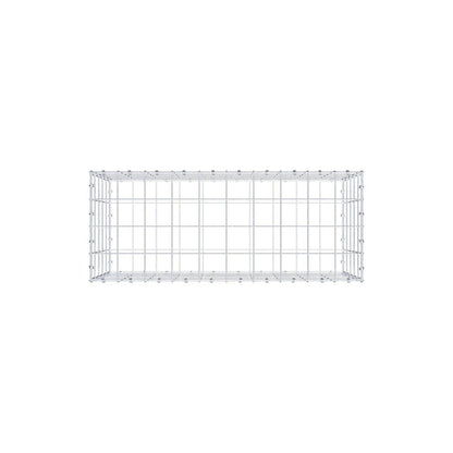 Gabion 100 cm x 50 cm x 40 cm (L x H x P), mailles 10 x 10 cm, anneau en spirale