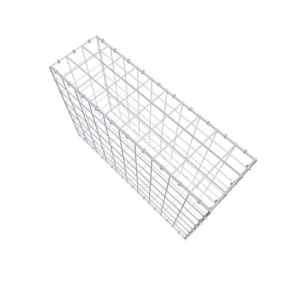 Gabion 100 cm x 70 cm x 30 cm (L x H x D), maskestørrelse 10 x 10 cm, spiralring