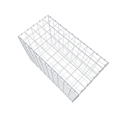 Gabion 100 cm x 70 cm x 50 cm (L x H x D), maskestørrelse 10 x 10 cm, spiralring
