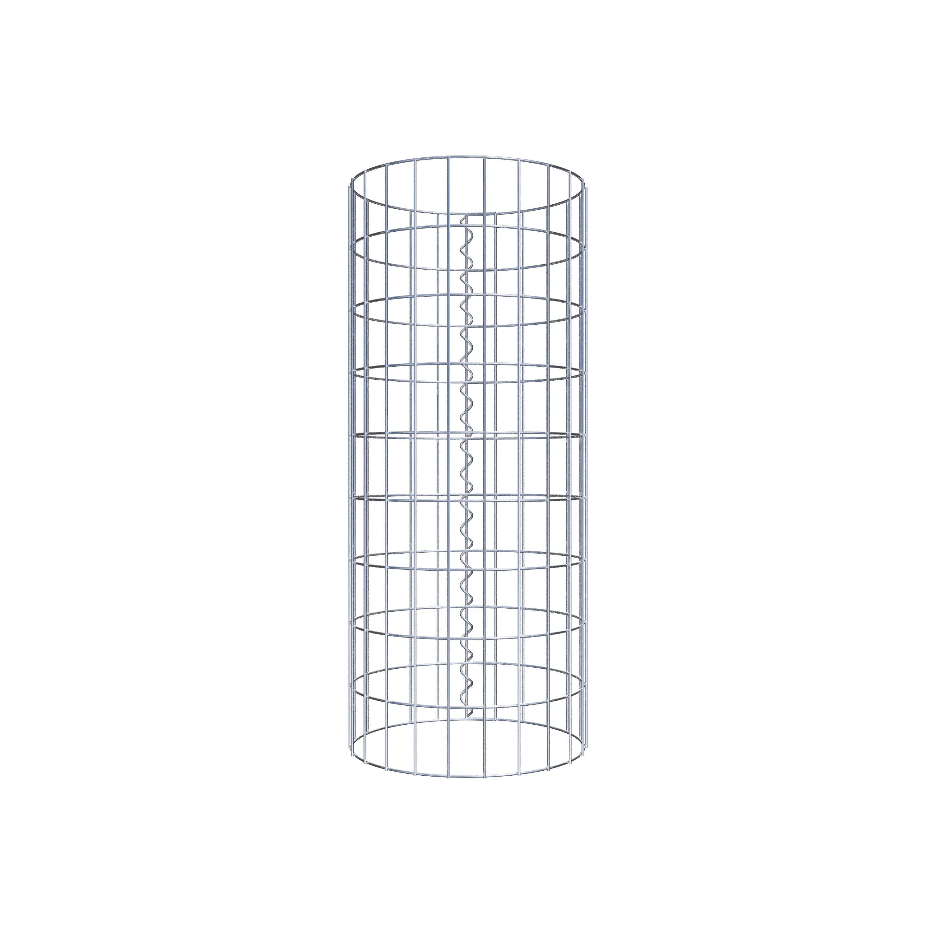 Schanskorf kolom diameter 37 cm, MW 5 x 10 cm rond