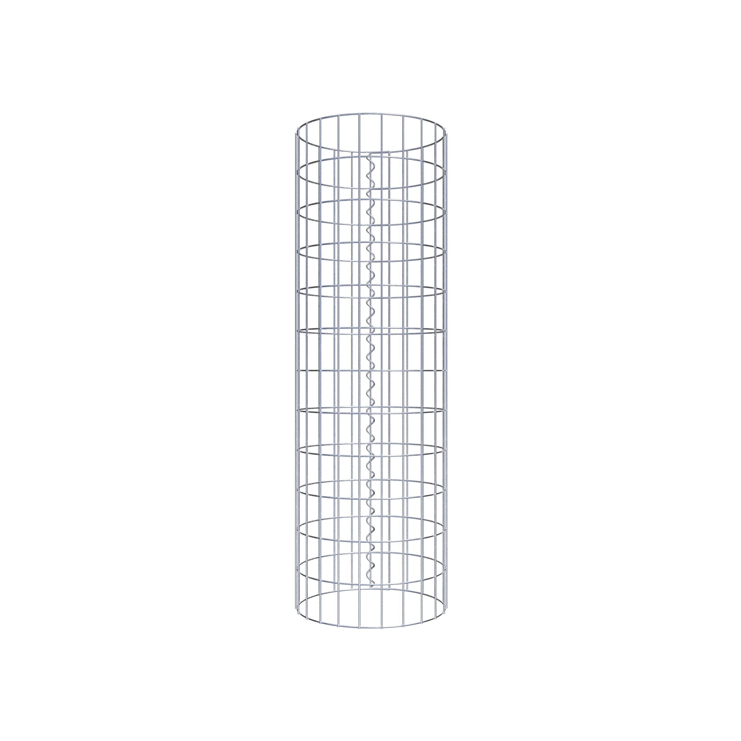 Colonne de gabion diamètre 37 cm, MW 5 x 10 cm rond