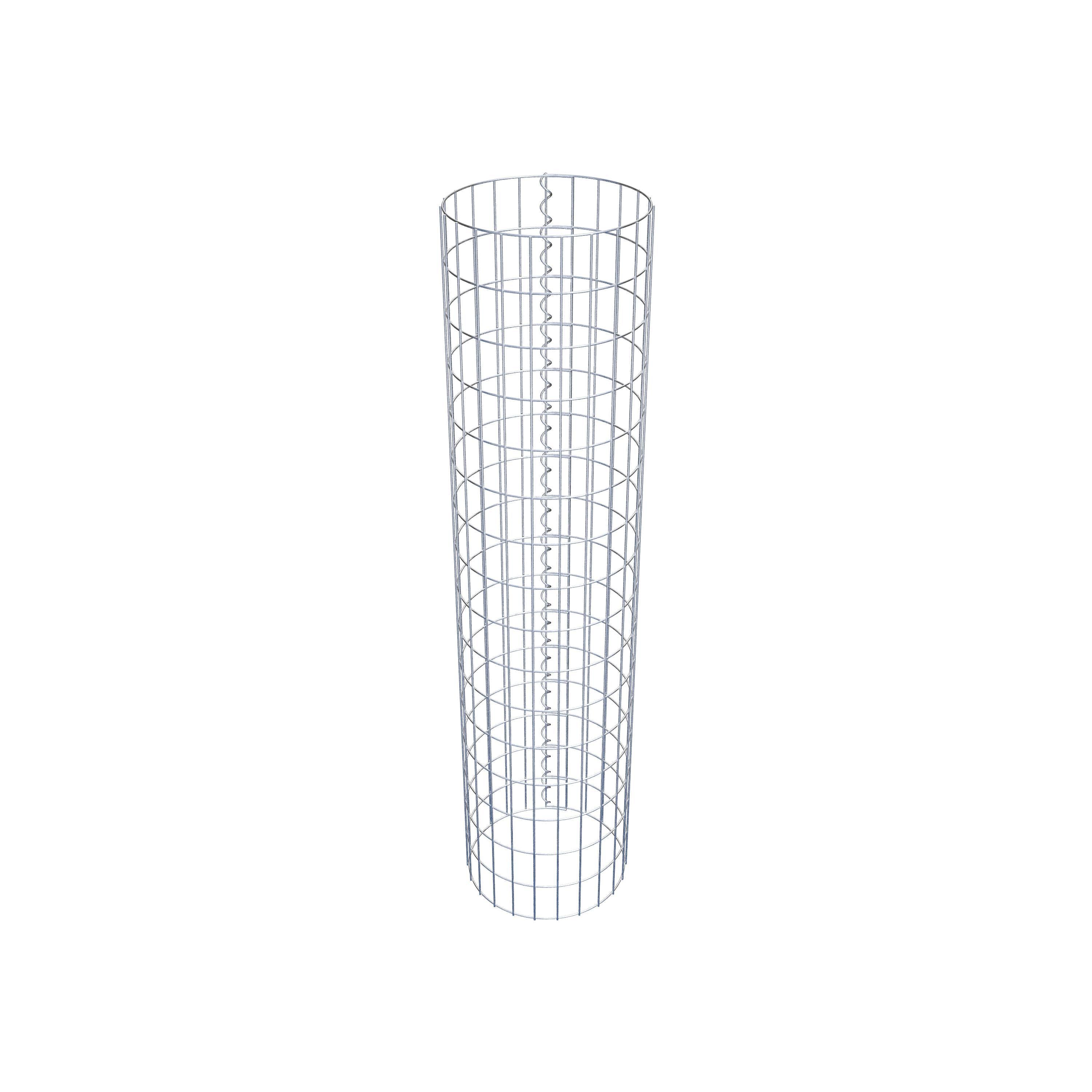 Colonne de gabion diamètre 37 cm, MW 5 x 10 cm rond