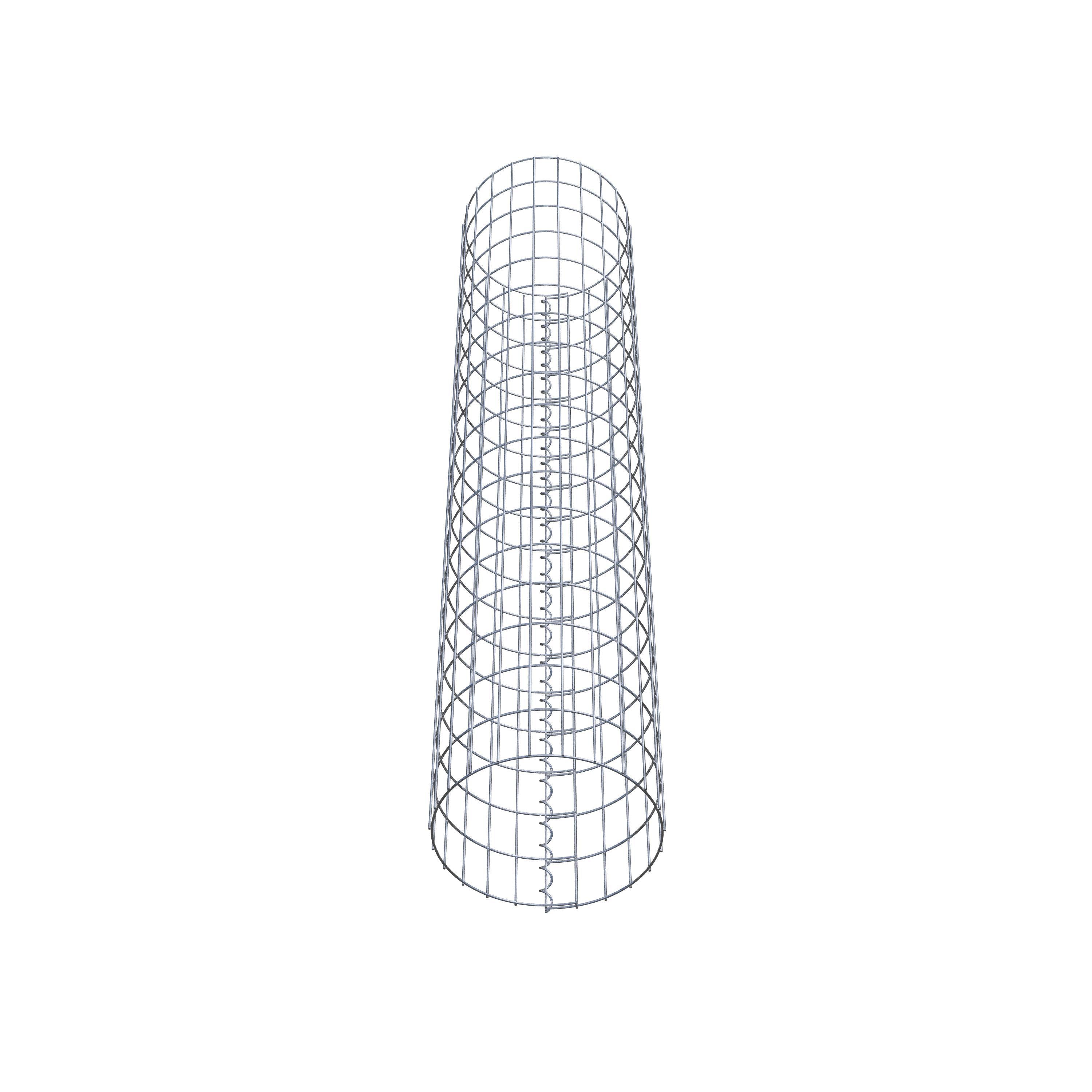 Gabionpelare diameter 37 cm, MW 5 x 10 cm rund