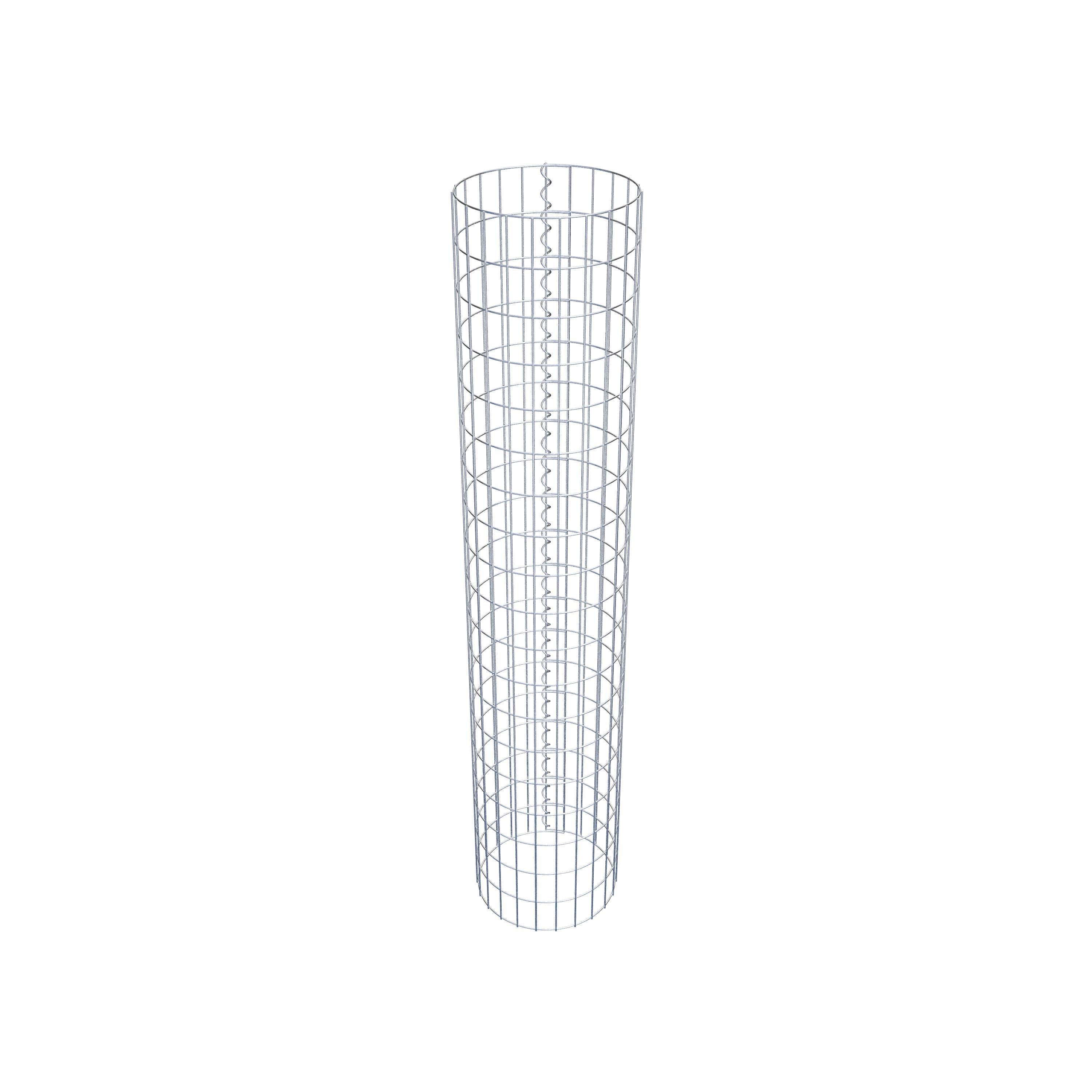 Colonne de gabion diamètre 37 cm, MW 5 x 10 cm rond