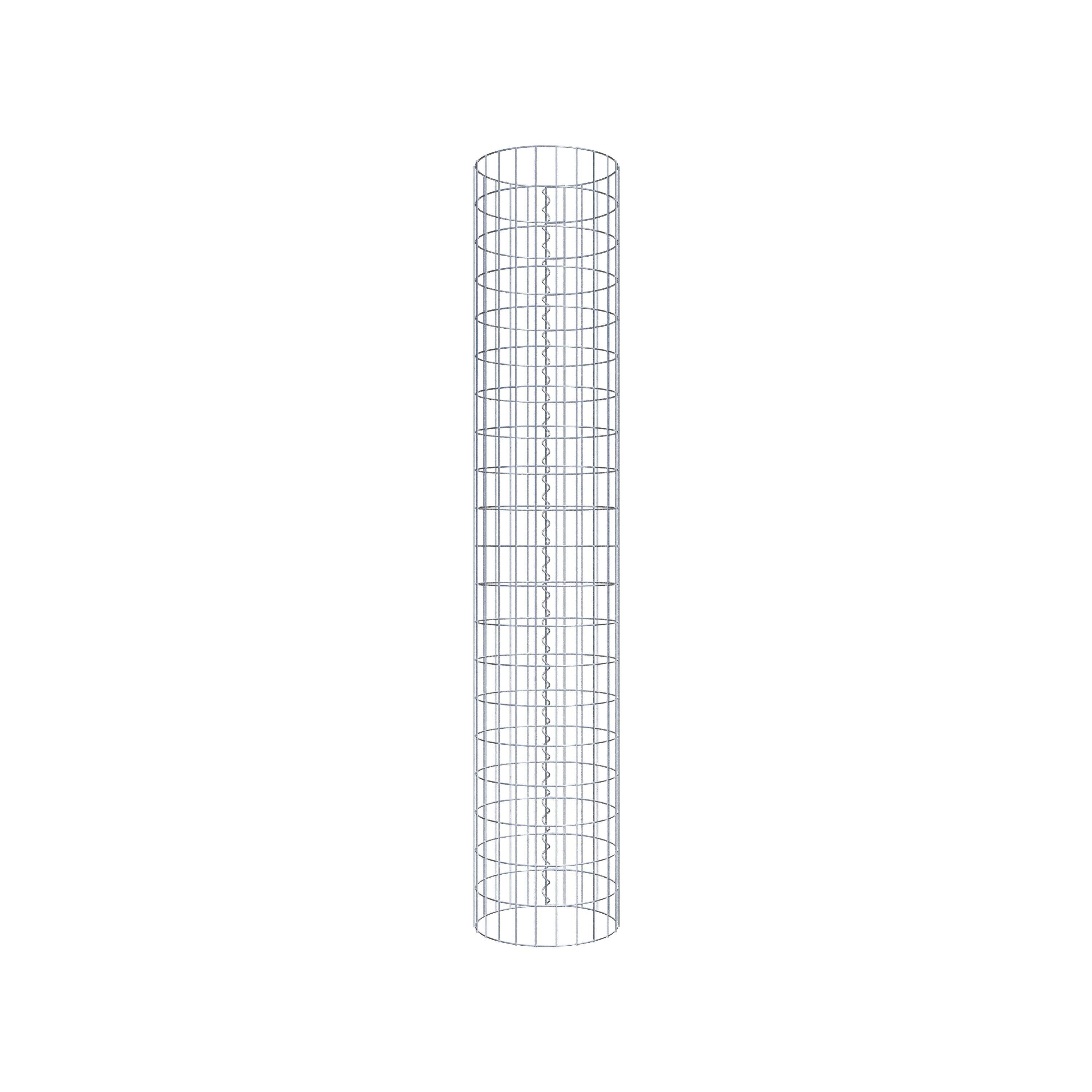 Colonne de gabion diamètre 37 cm, MW 5 x 10 cm rond