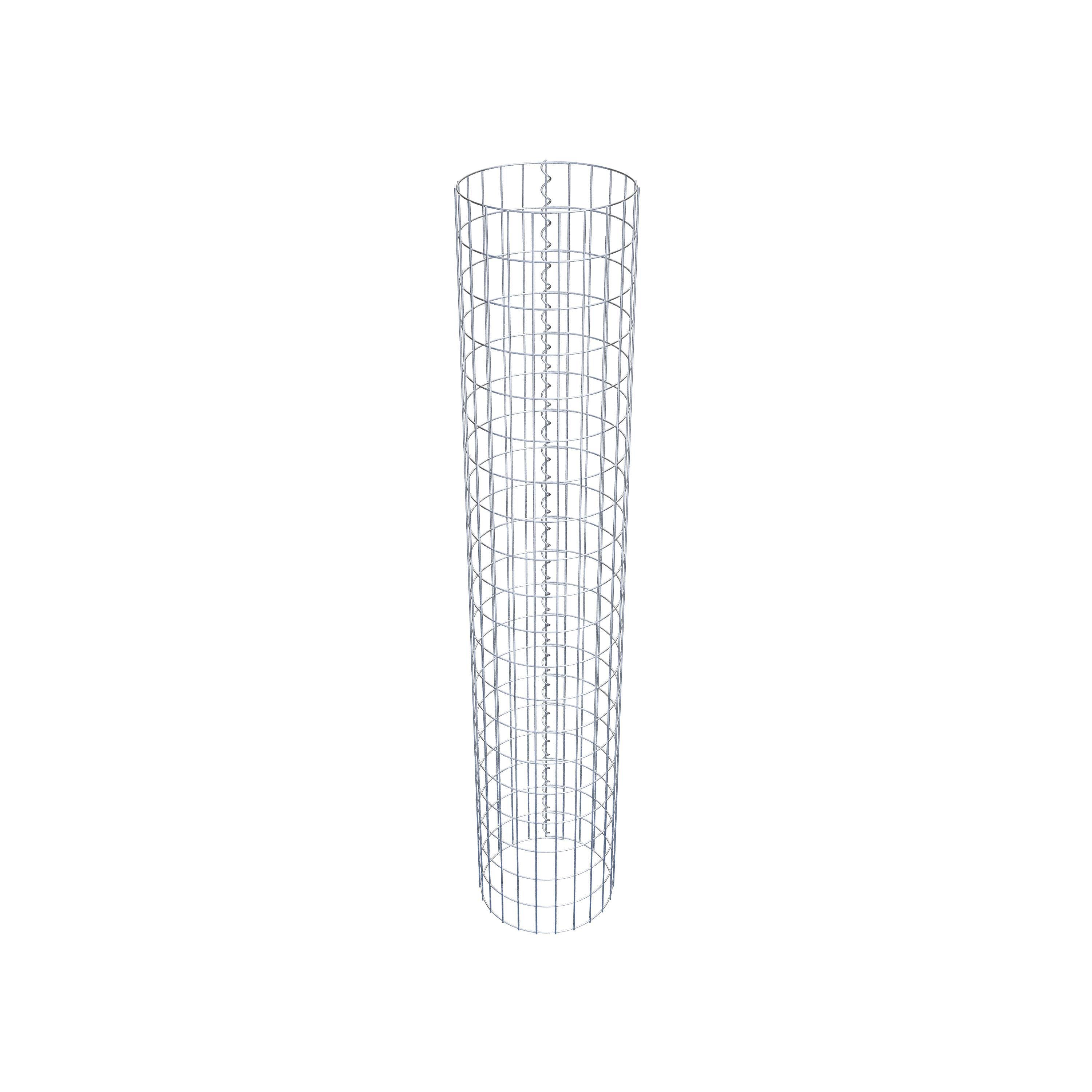 Colonne de gabion diamètre 37 cm, MW 5 x 10 cm rond