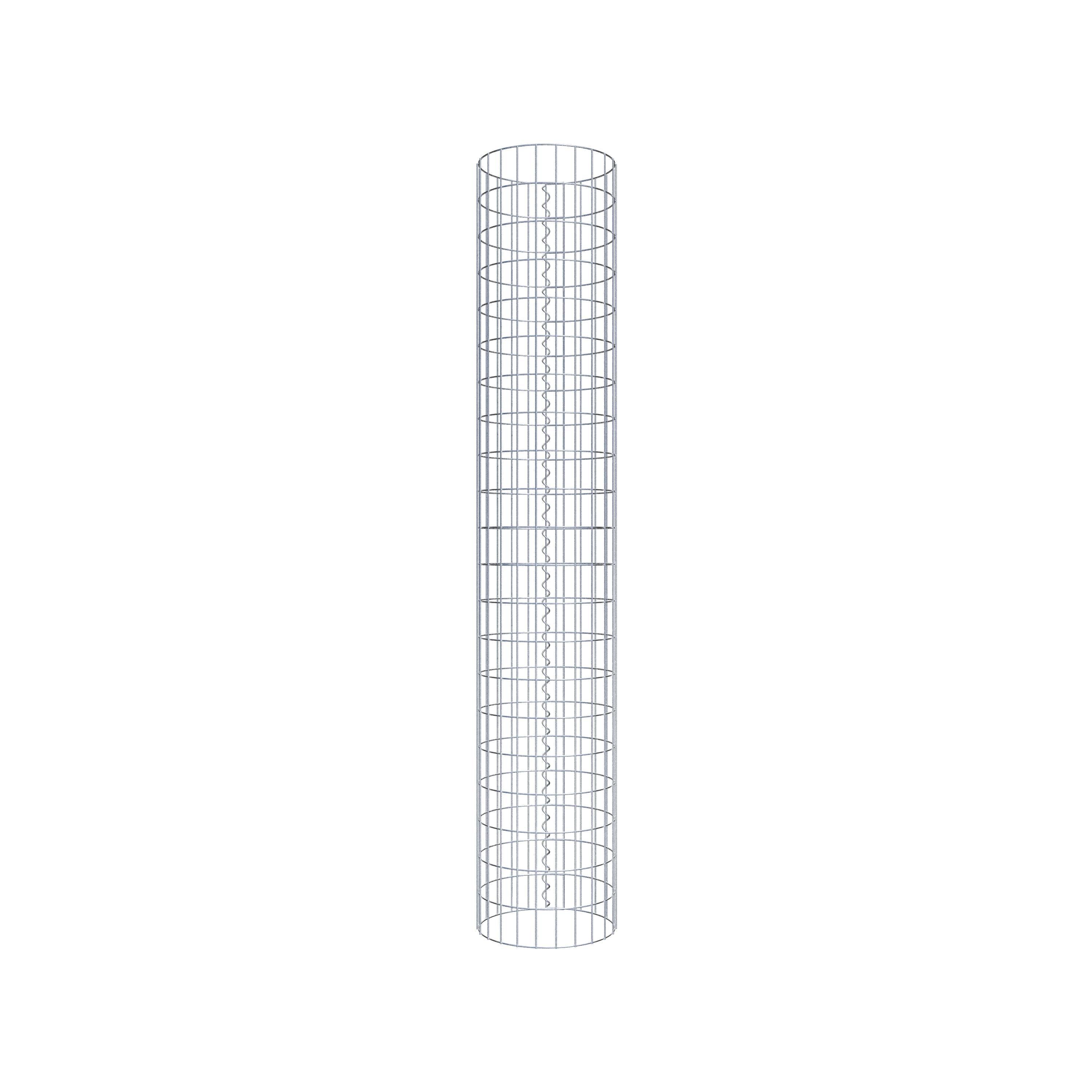 Colonne de gabion diamètre 37 cm, MW 5 x 10 cm rond