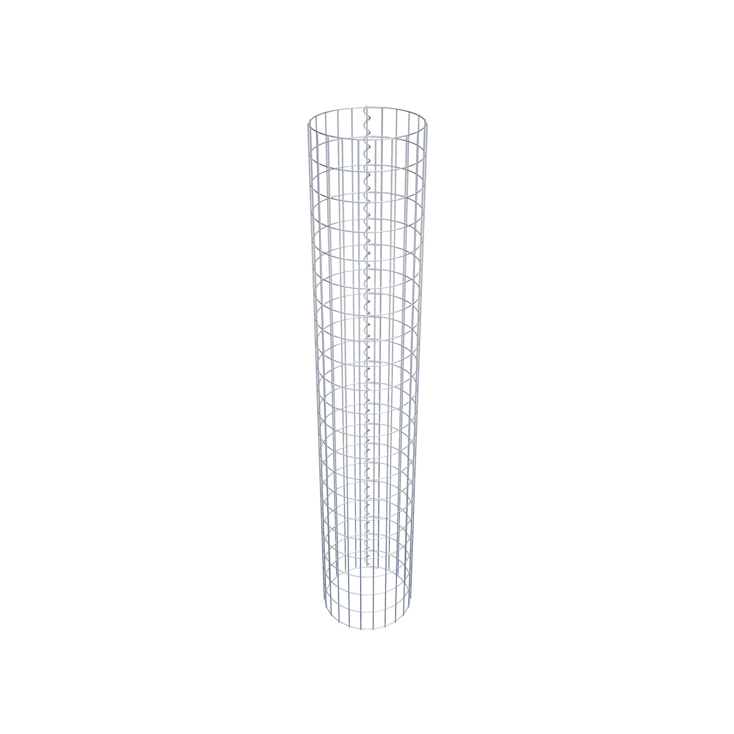 Colonne de gabion diamètre 37 cm, MW 5 x 10 cm rond