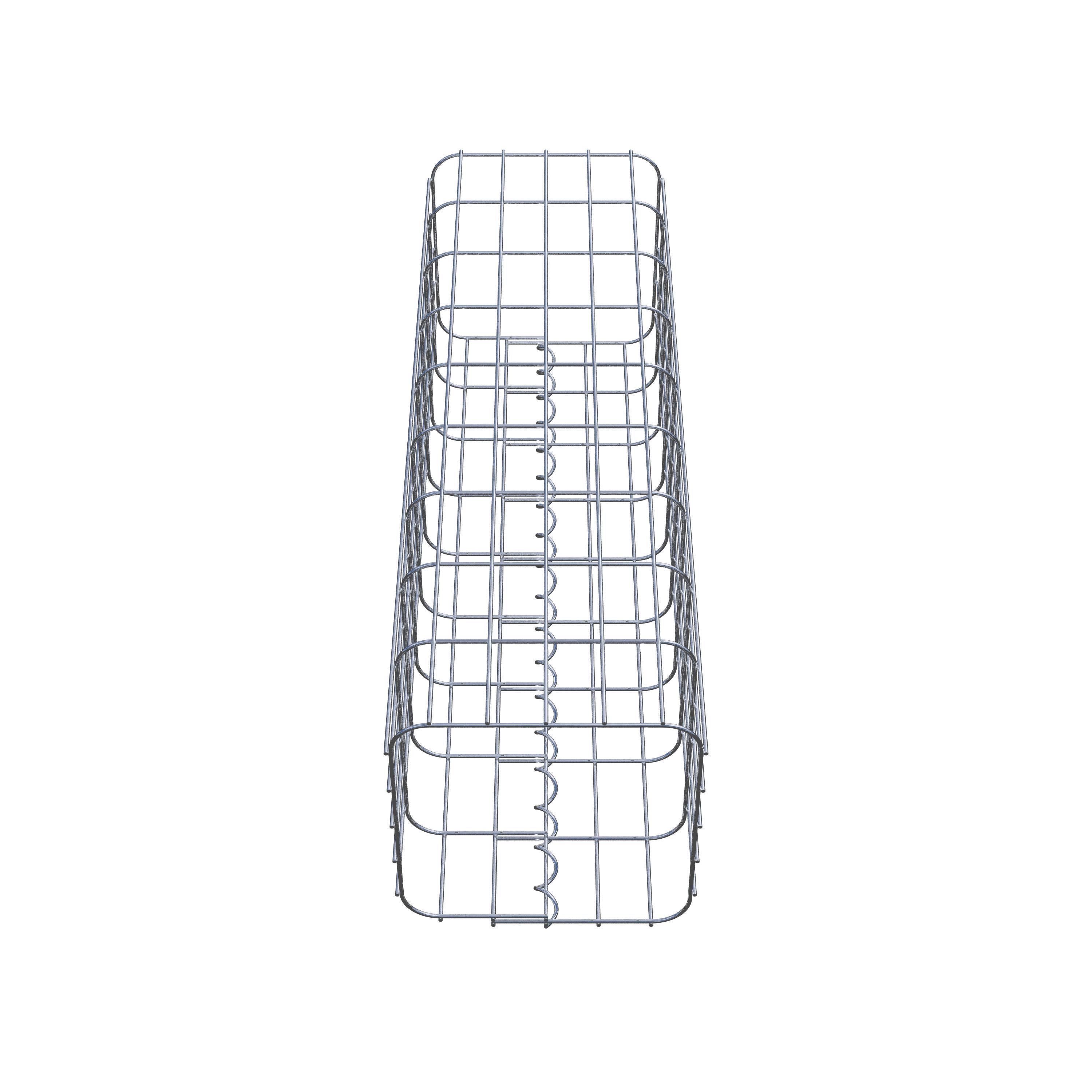 Colonne de gabion 27 x 27 cm, MW 5 x 10 cm carré