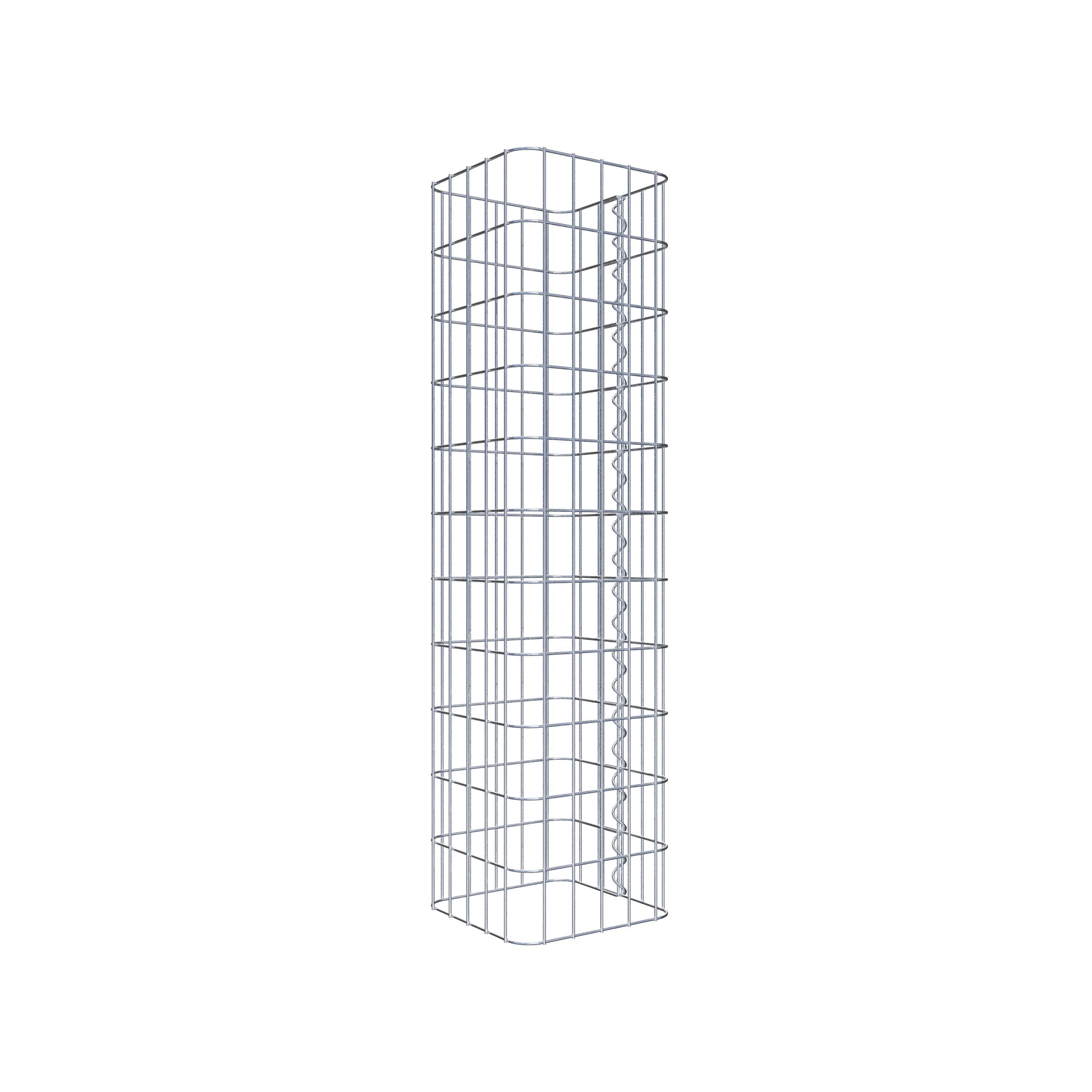 Colonne de gabion 27 x 27 cm, MW 5 x 10 cm carré