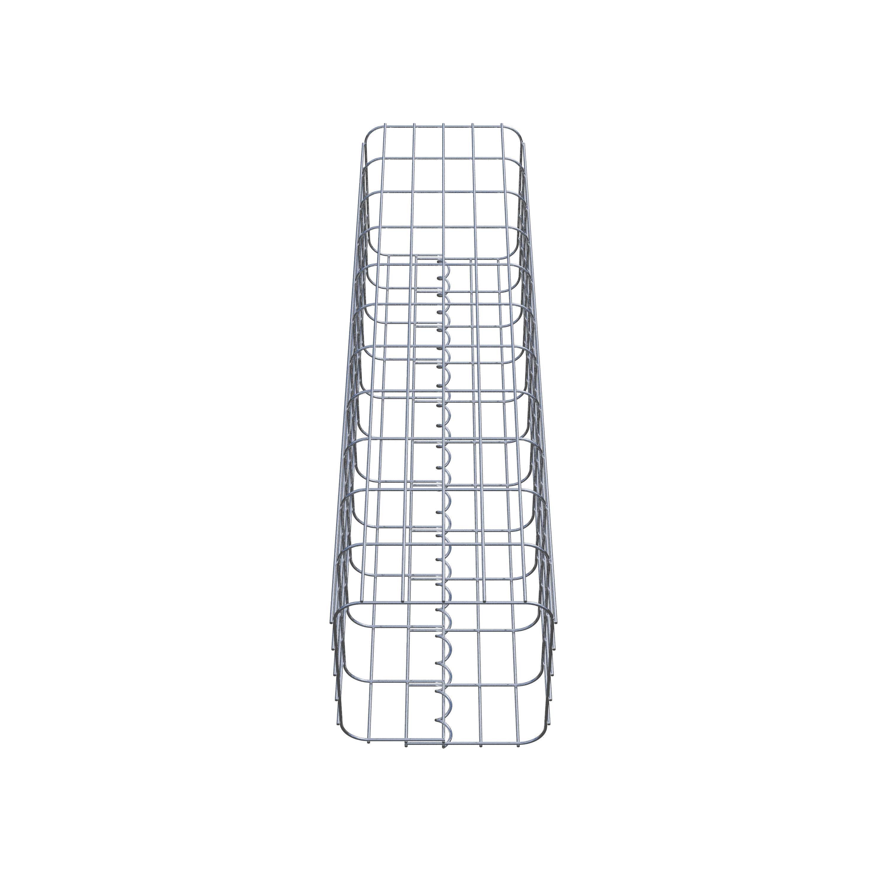 Colonne de gabion 27 x 27 cm, MW 5 x 10 cm carré