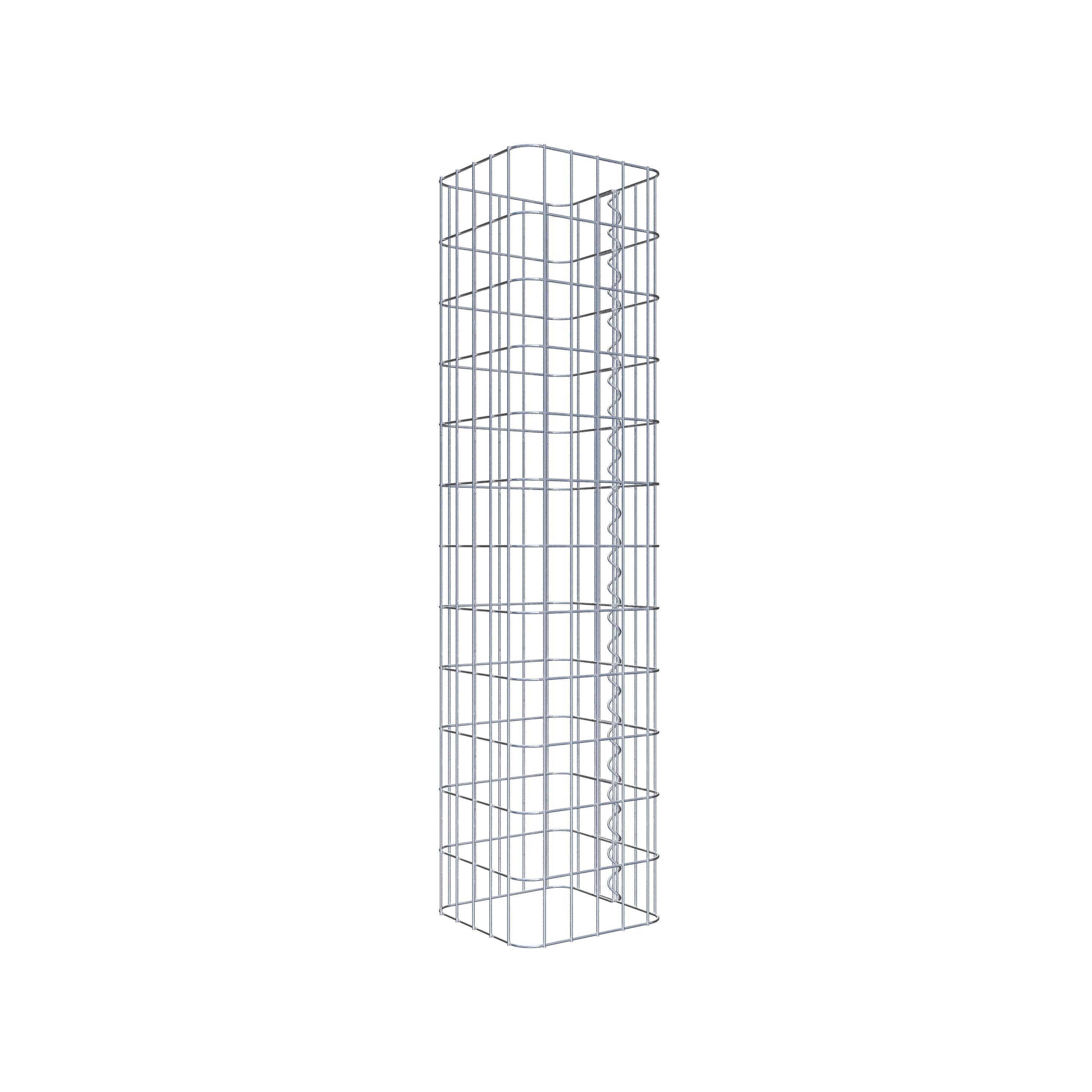 Colonne de gabion 27 x 27 cm, MW 5 x 10 cm carré