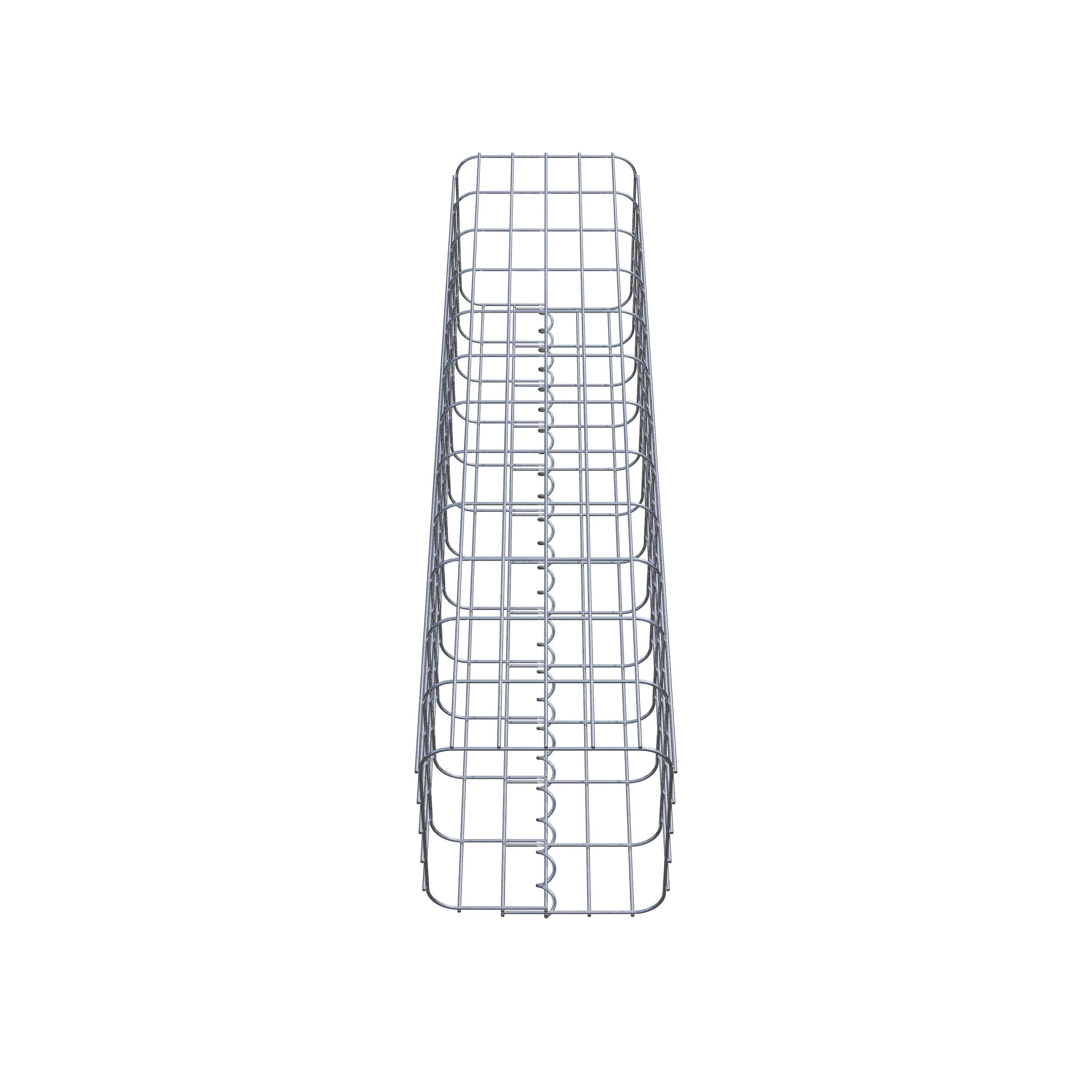 Colonne de gabion 27 x 27 cm, MW 5 x 10 cm carré