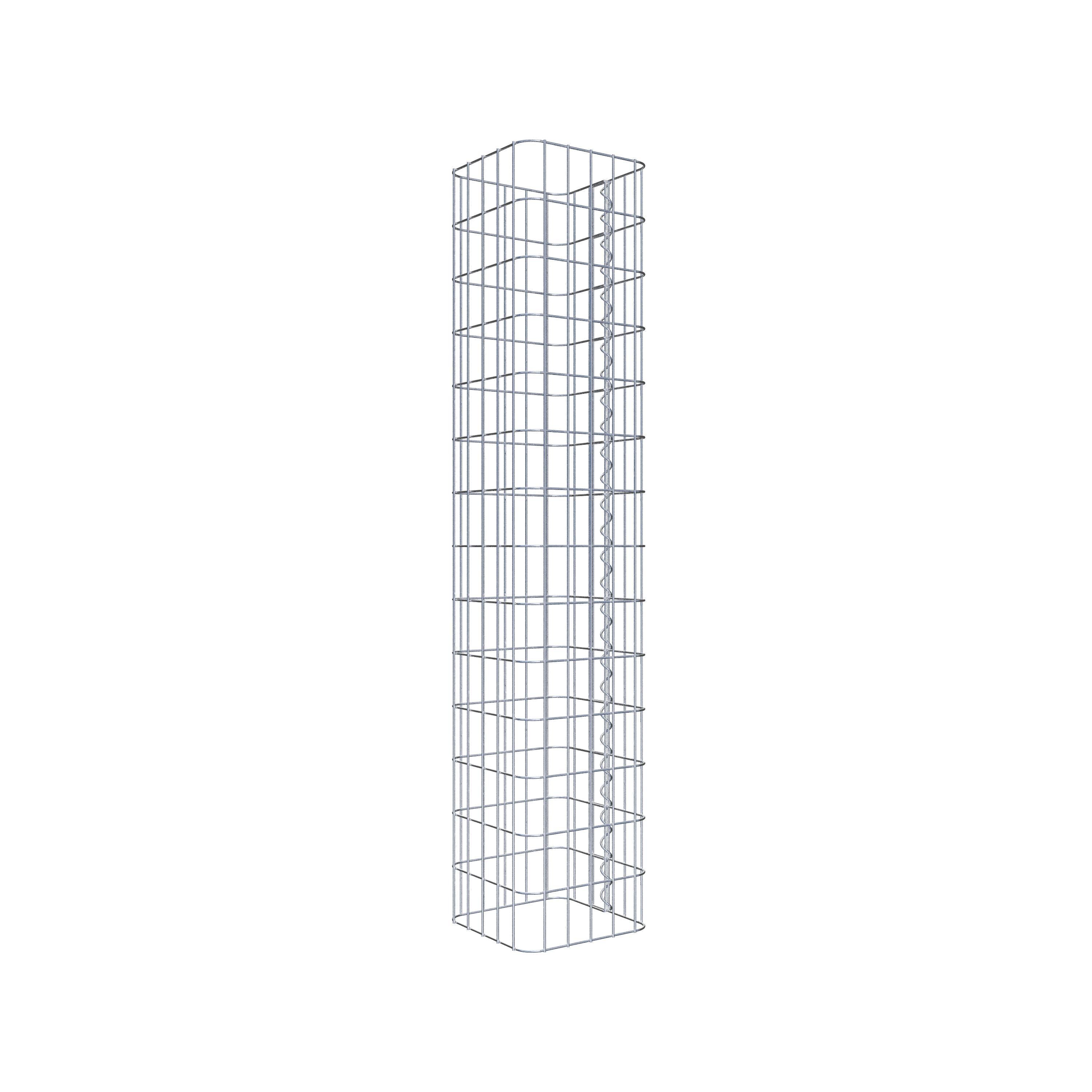 Colonne de gabion 27 x 27 cm, MW 5 x 10 cm carré