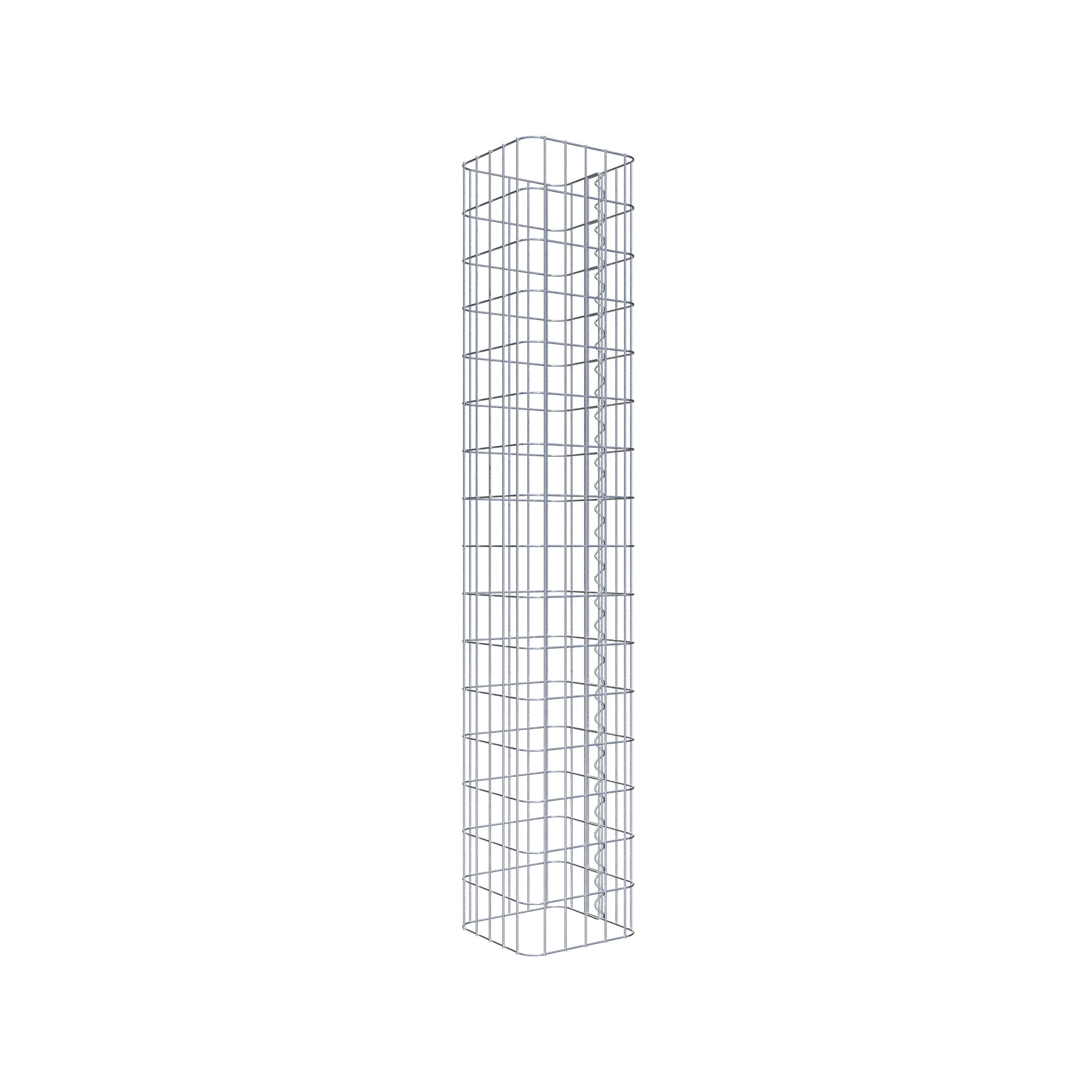 Colonne de gabion 27 x 27 cm, MW 5 x 10 cm carré