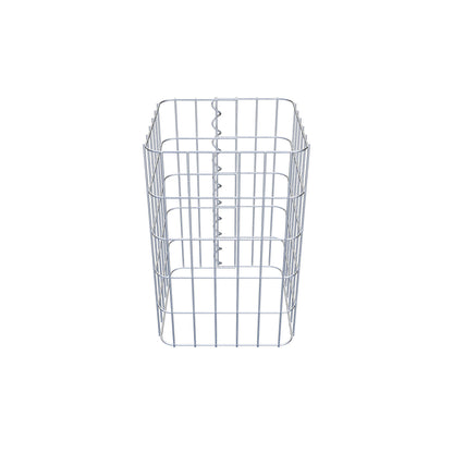 Gabionsøjle 32 x 32 cm, MW 5 x 10 cm kvadratisk