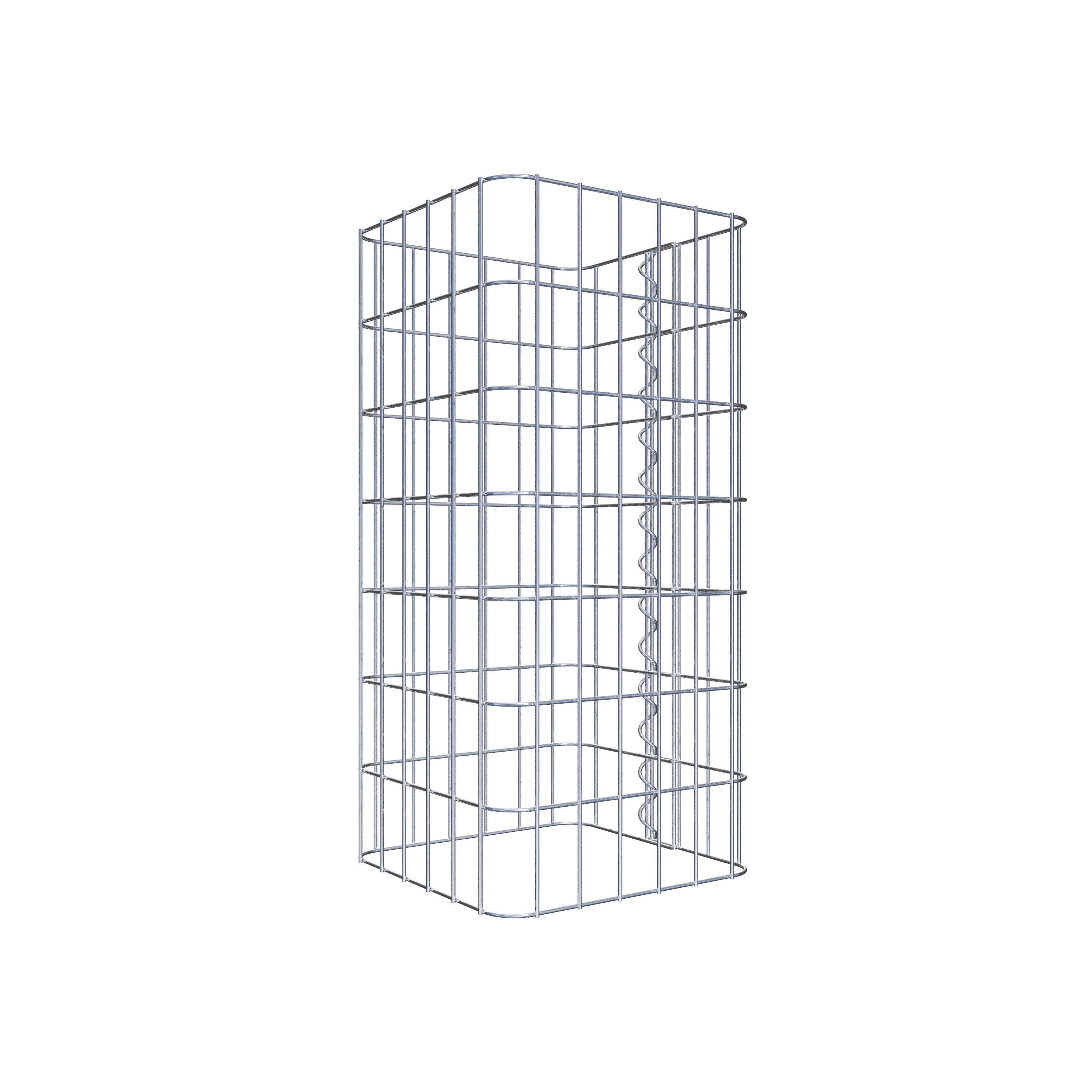 Colonne de gabion 32 x 32 cm, MW 5 x 10 cm carré