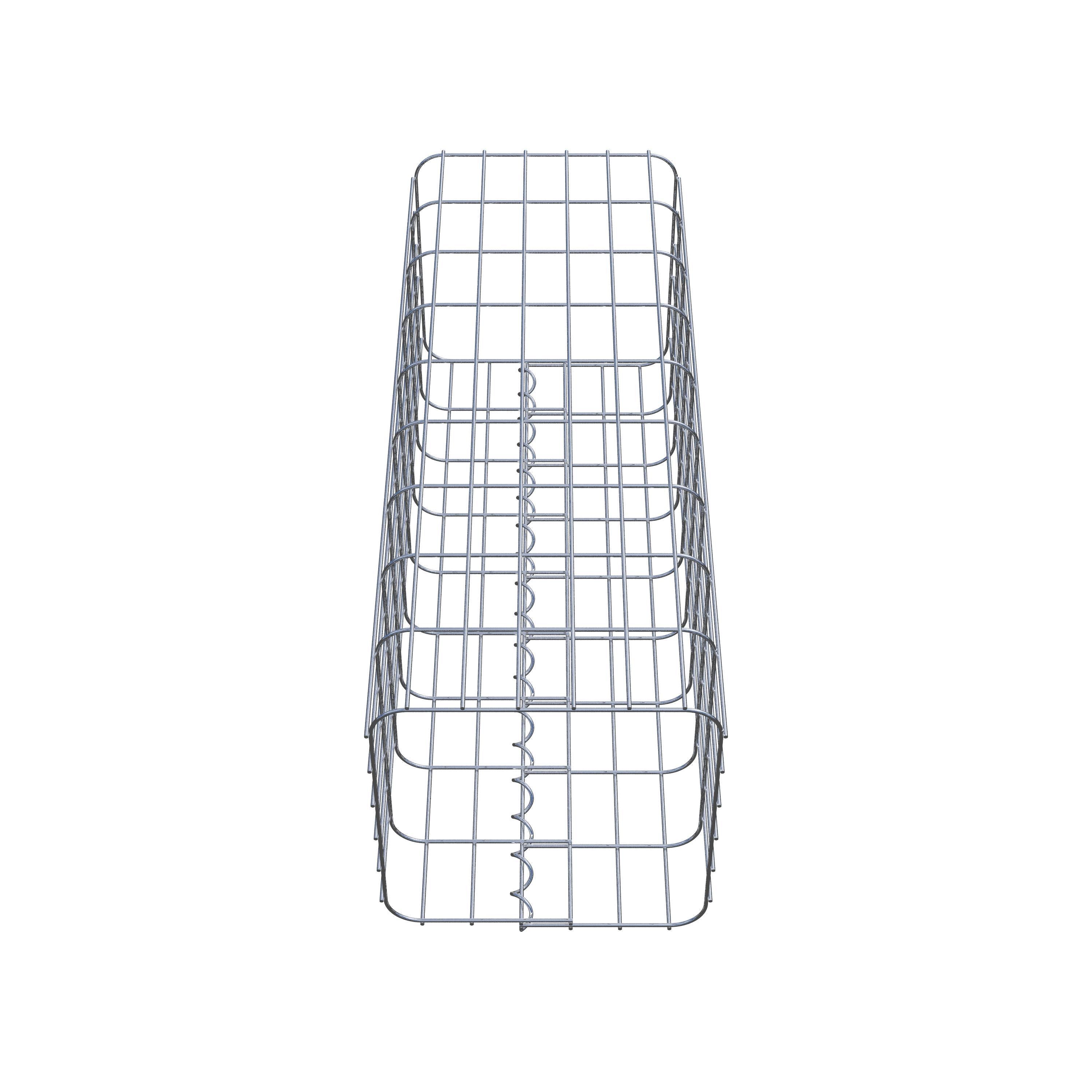 Colonne de gabion 32 x 32 cm, MW 5 x 10 cm carré