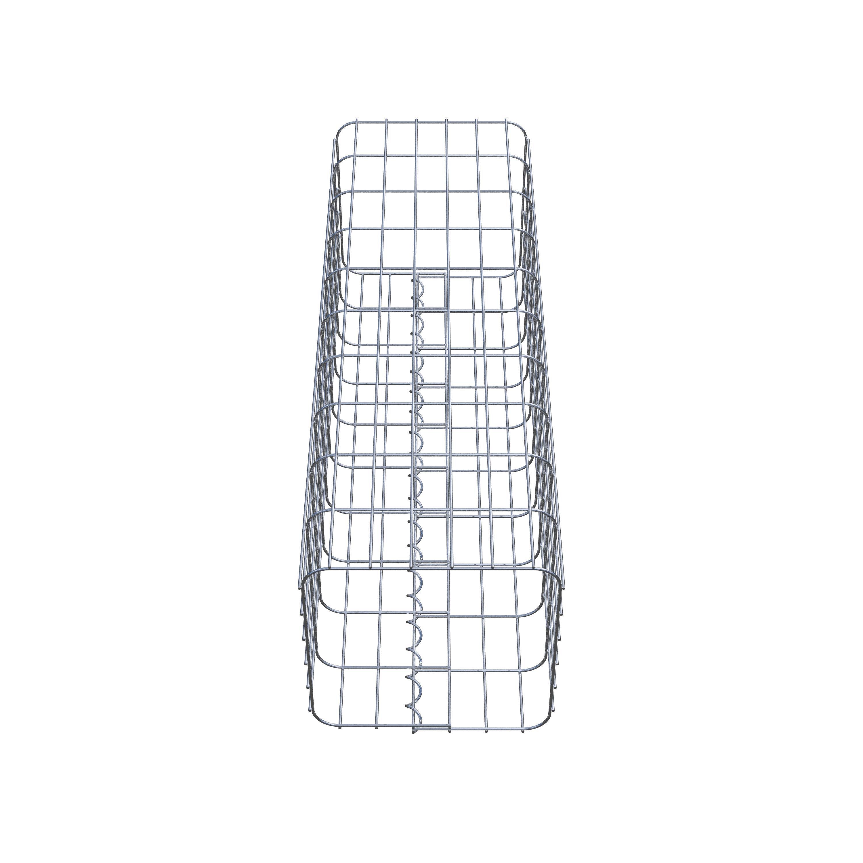 Colonne de gabion 32 x 32 cm, MW 5 x 10 cm carré