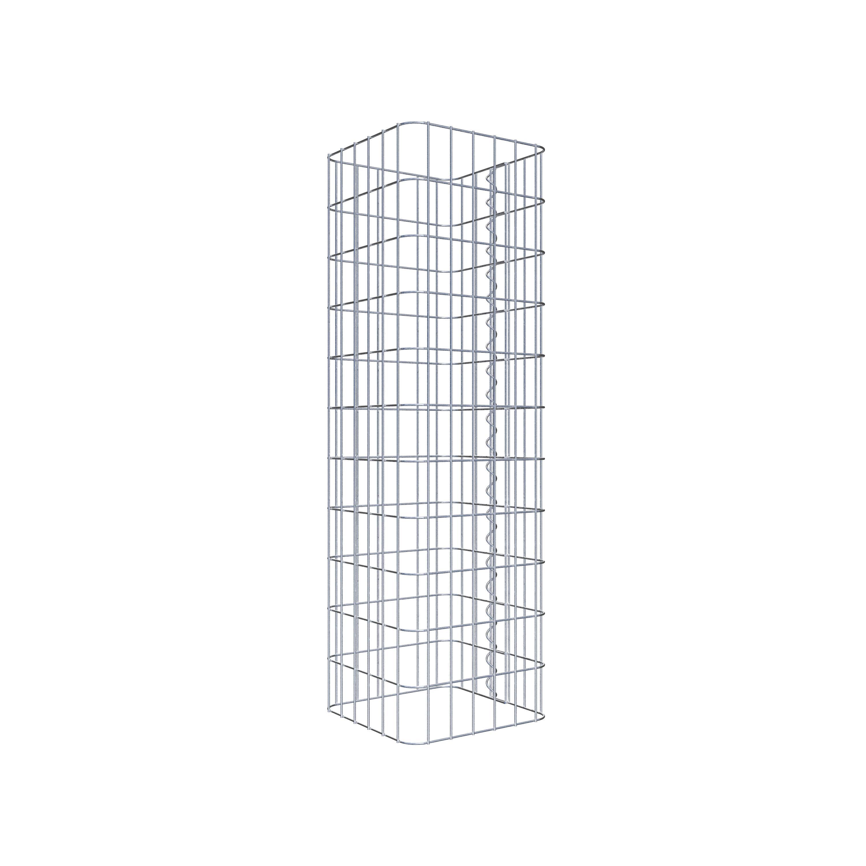 Colonne de gabion 32 x 32 cm, MW 5 x 10 cm carré