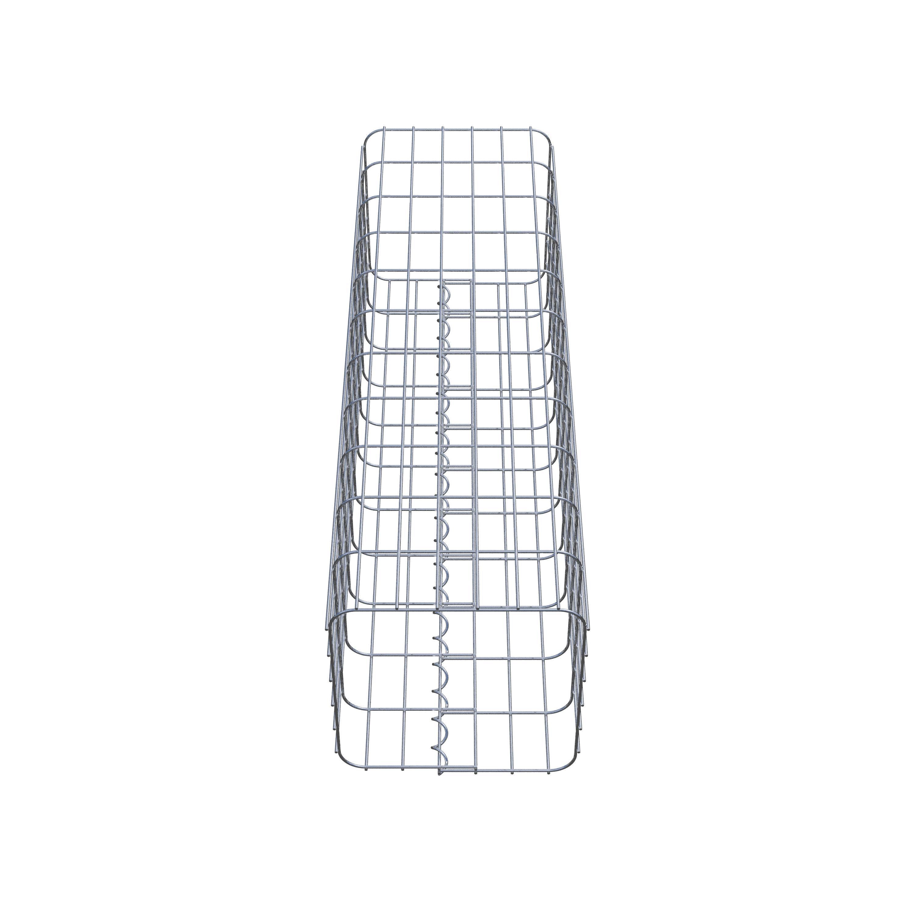 Colonne de gabion 32 x 32 cm, MW 5 x 10 cm carré