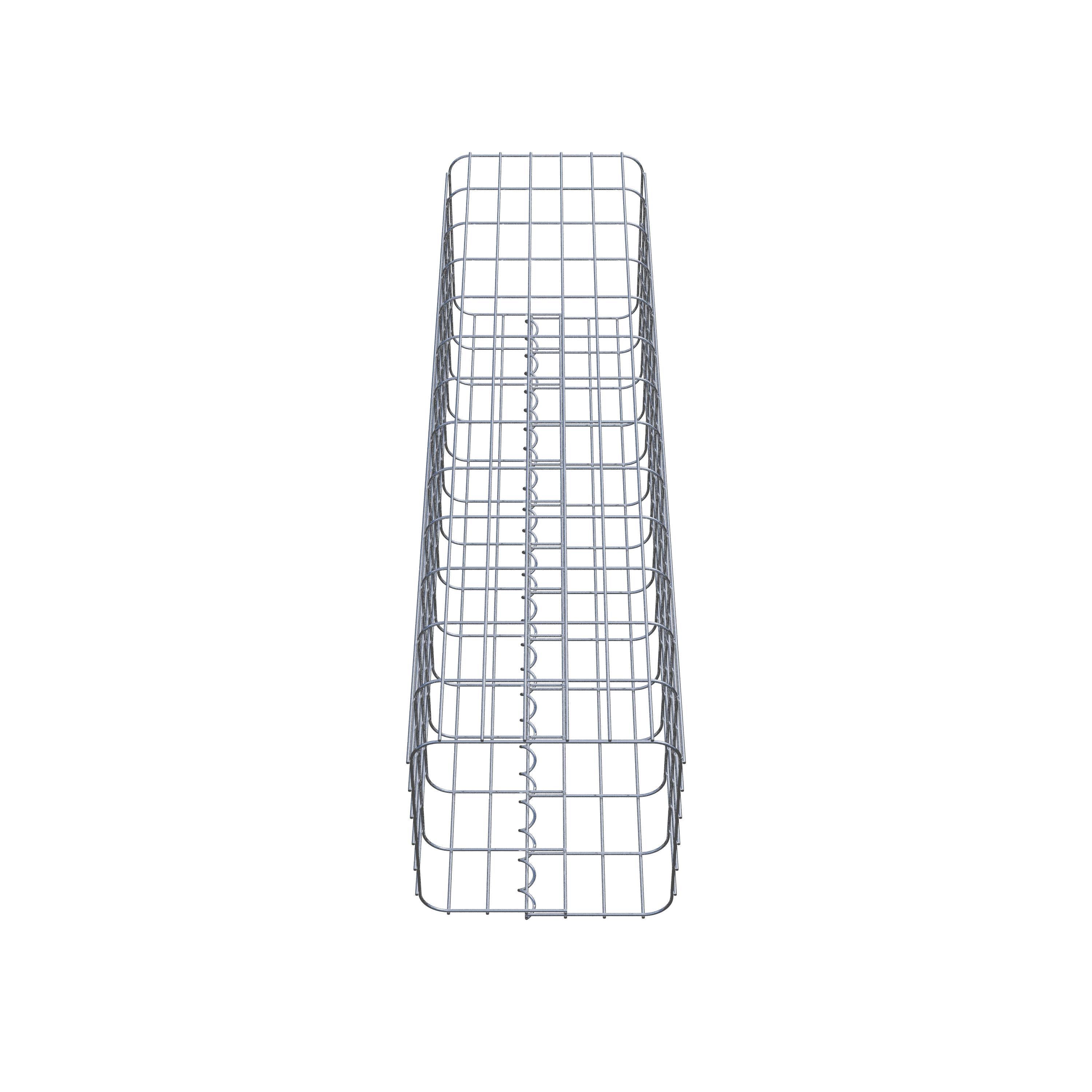 Colonne de gabion 32 x 32 cm, MW 5 x 10 cm carré