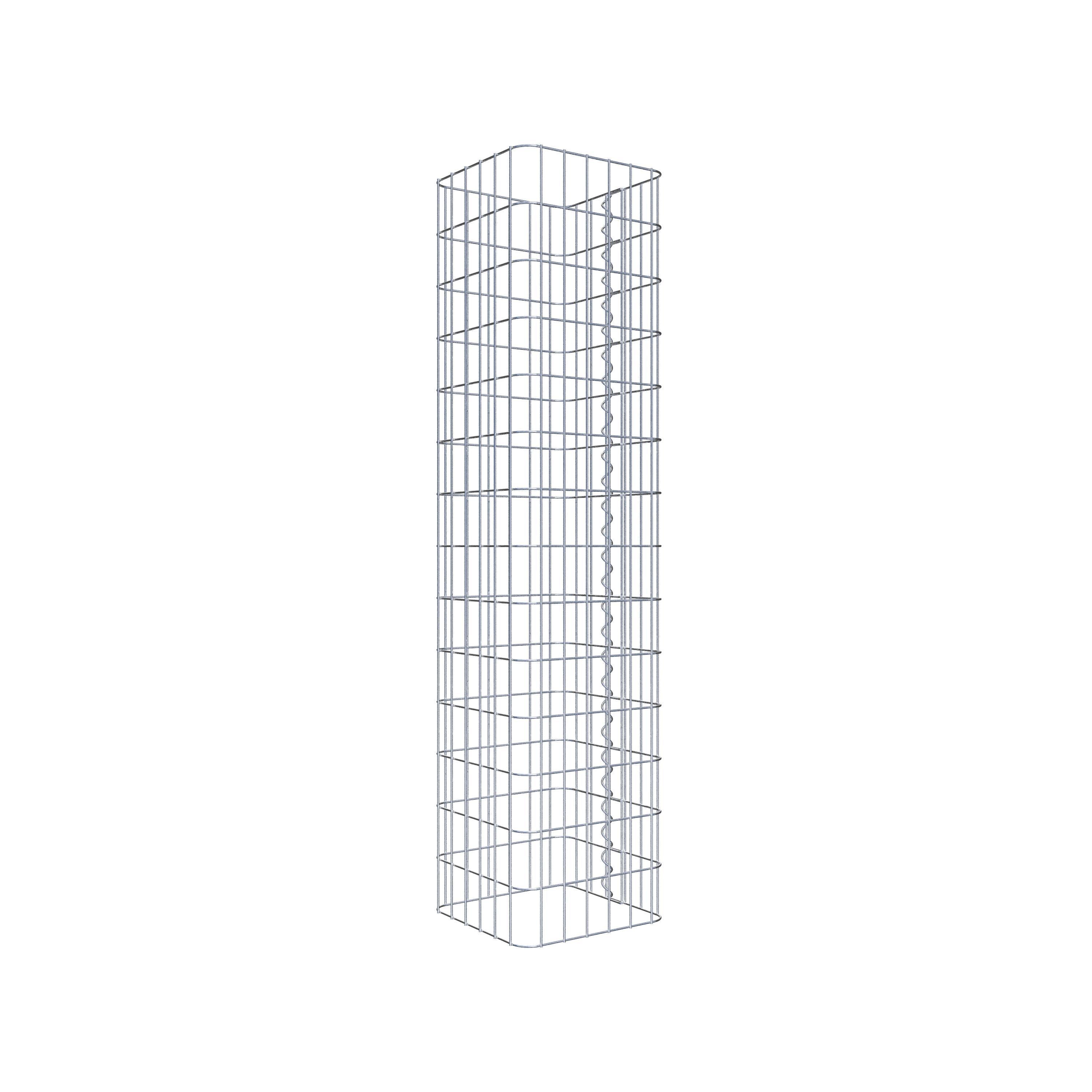 Colonne de gabion 32 x 32 cm, MW 5 x 10 cm carré