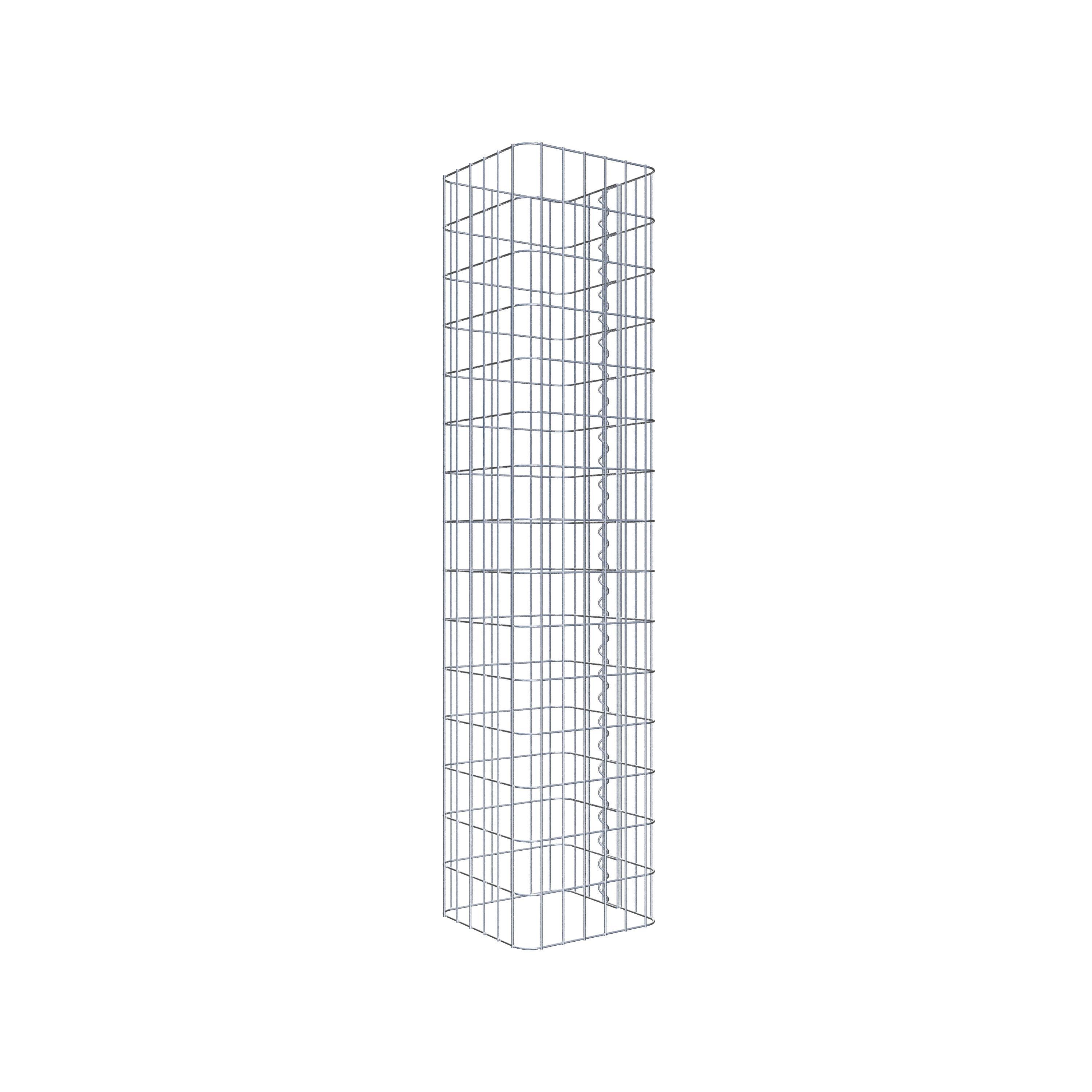 Colonne de gabion 32 x 32 cm, MW 5 x 10 cm carré