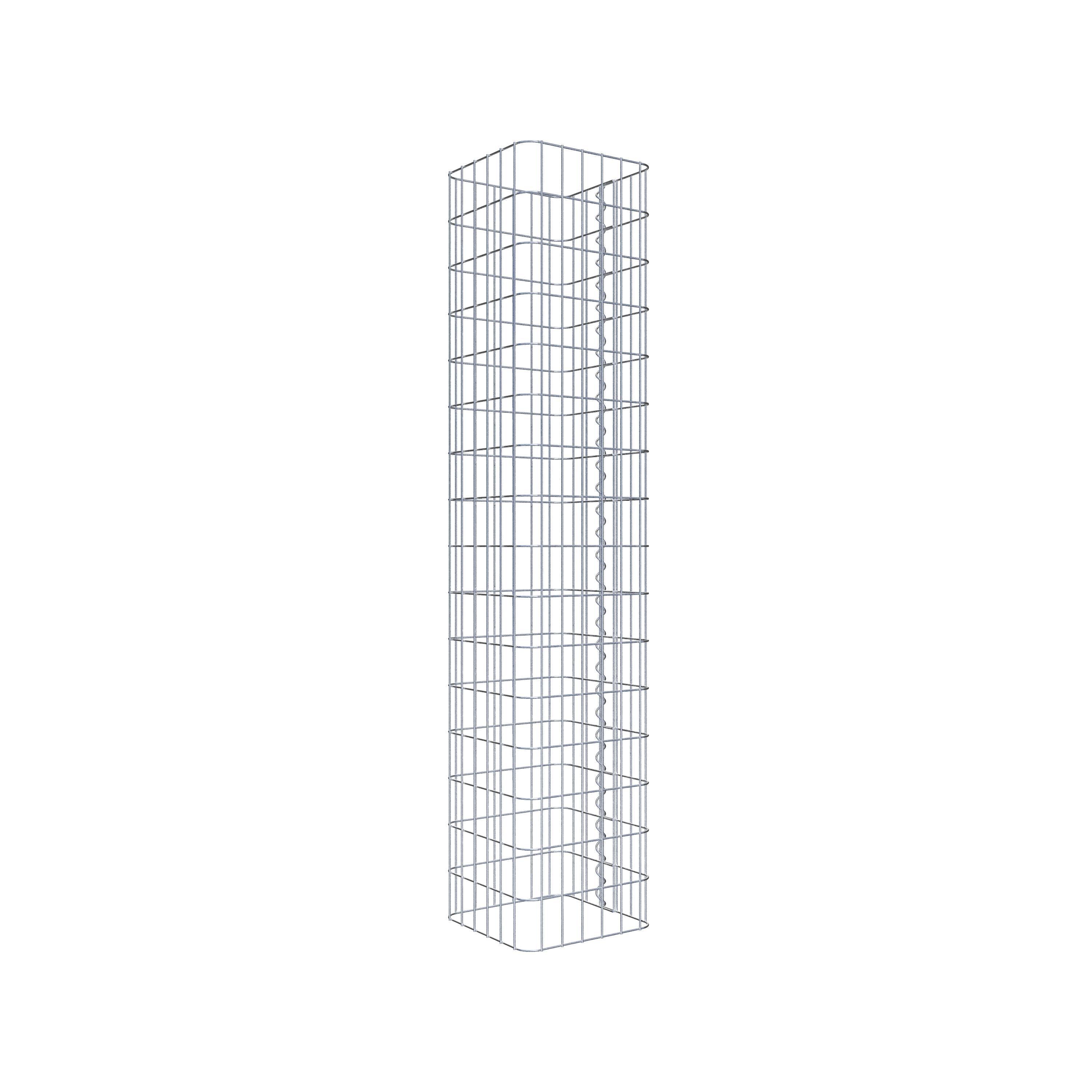 Colonne de gabion 32 x 32 cm, MW 5 x 10 cm carré