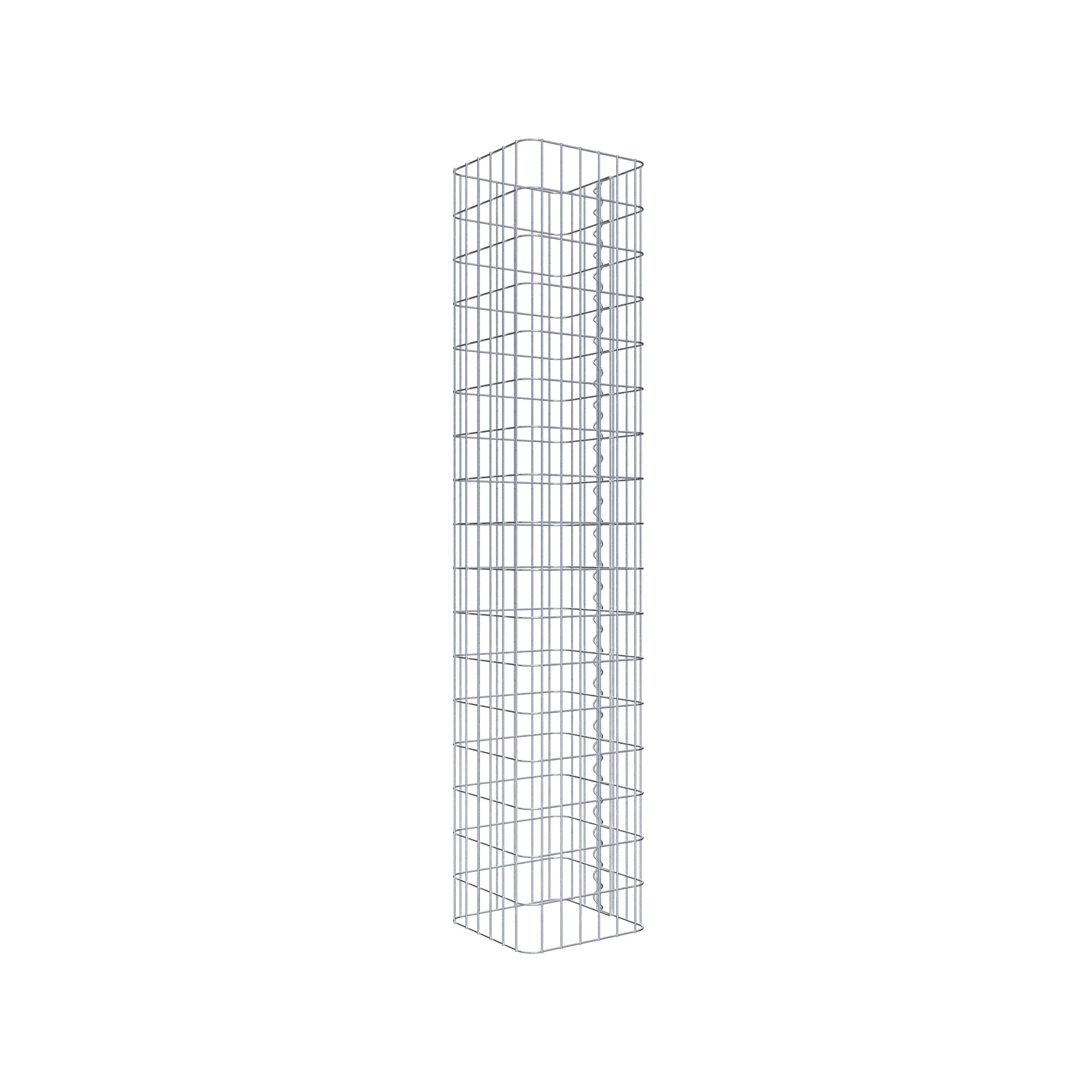 Colonne de gabion 32 x 32 cm, MW 5 x 10 cm carré