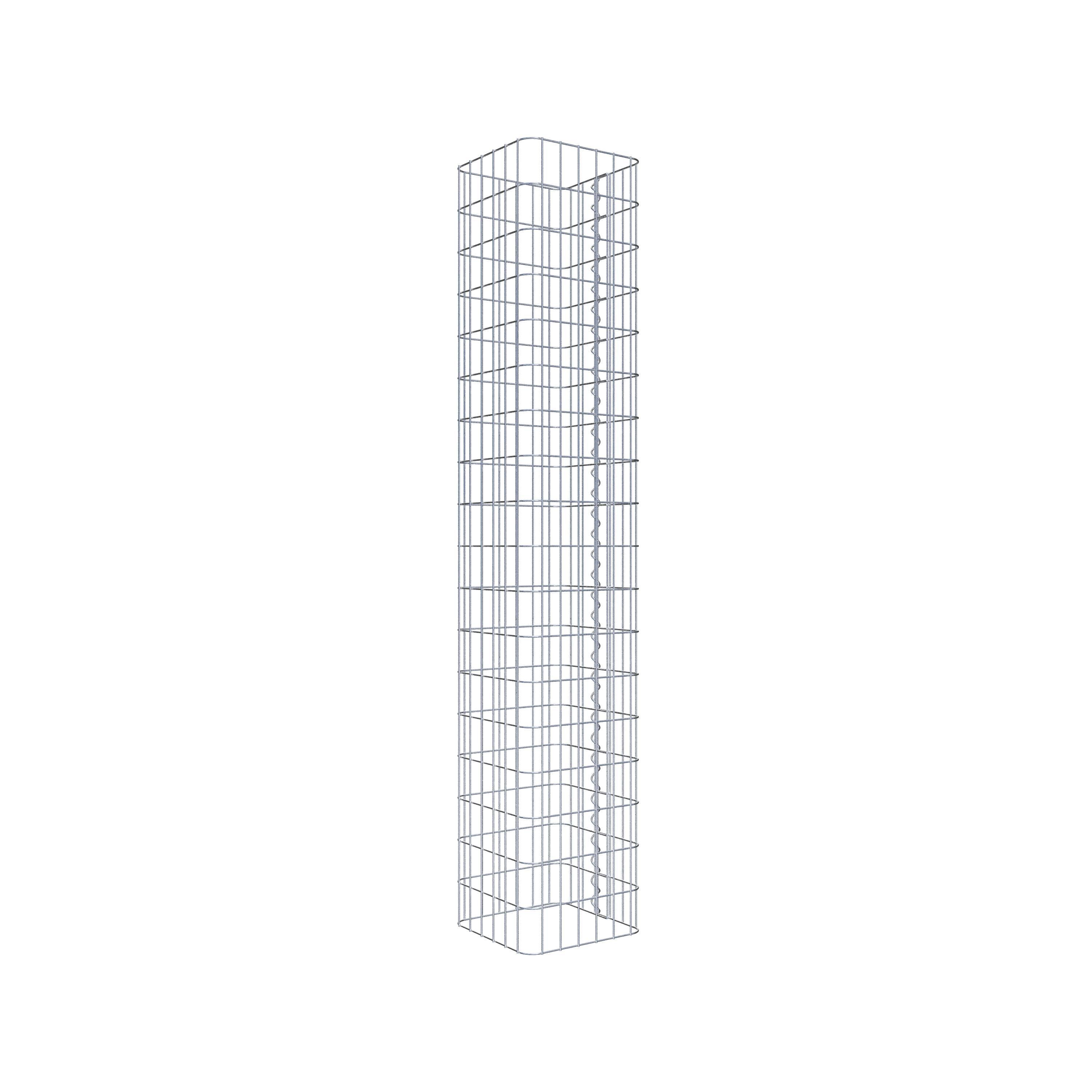 Colonne de gabion 32 x 32 cm, MW 5 x 10 cm carré