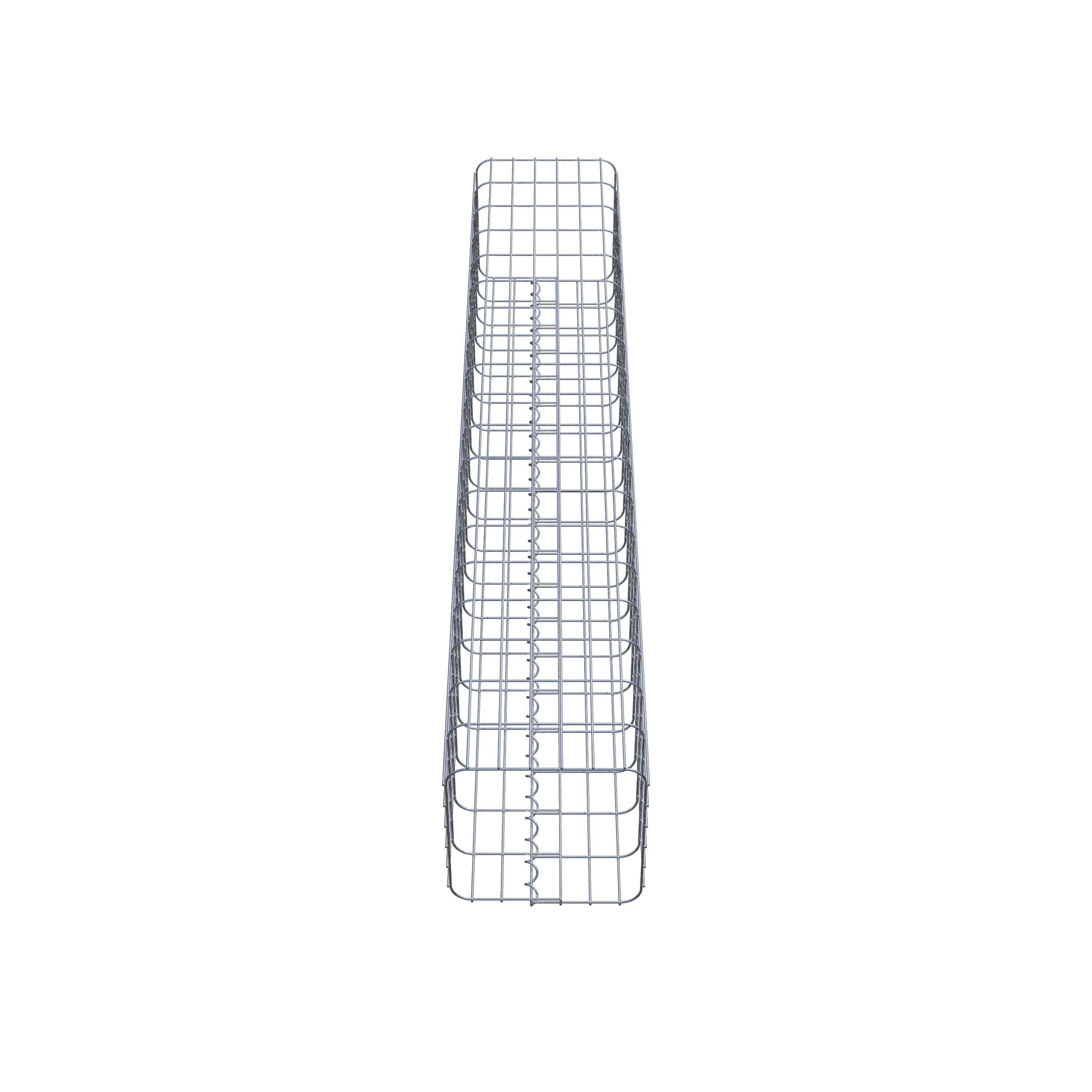 Colonne de gabion 32 x 32 cm, MW 5 x 10 cm carré