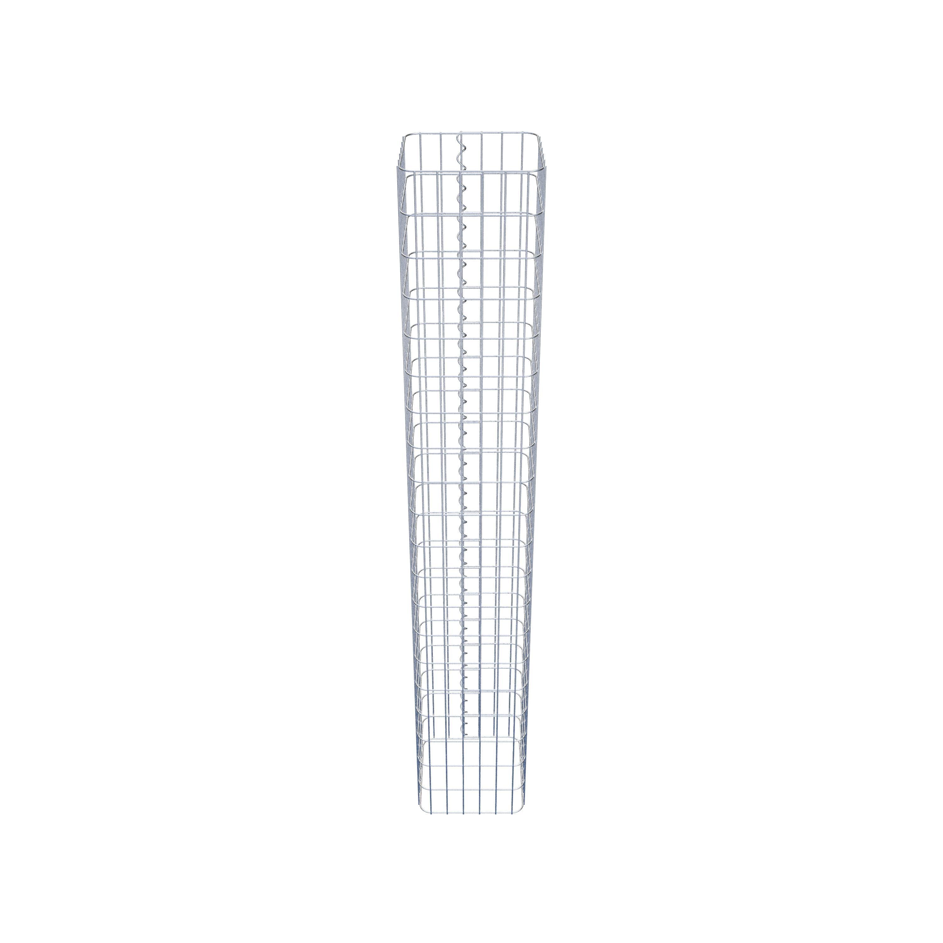 Colonne de gabion 32 x 32 cm, MW 5 x 10 cm carré