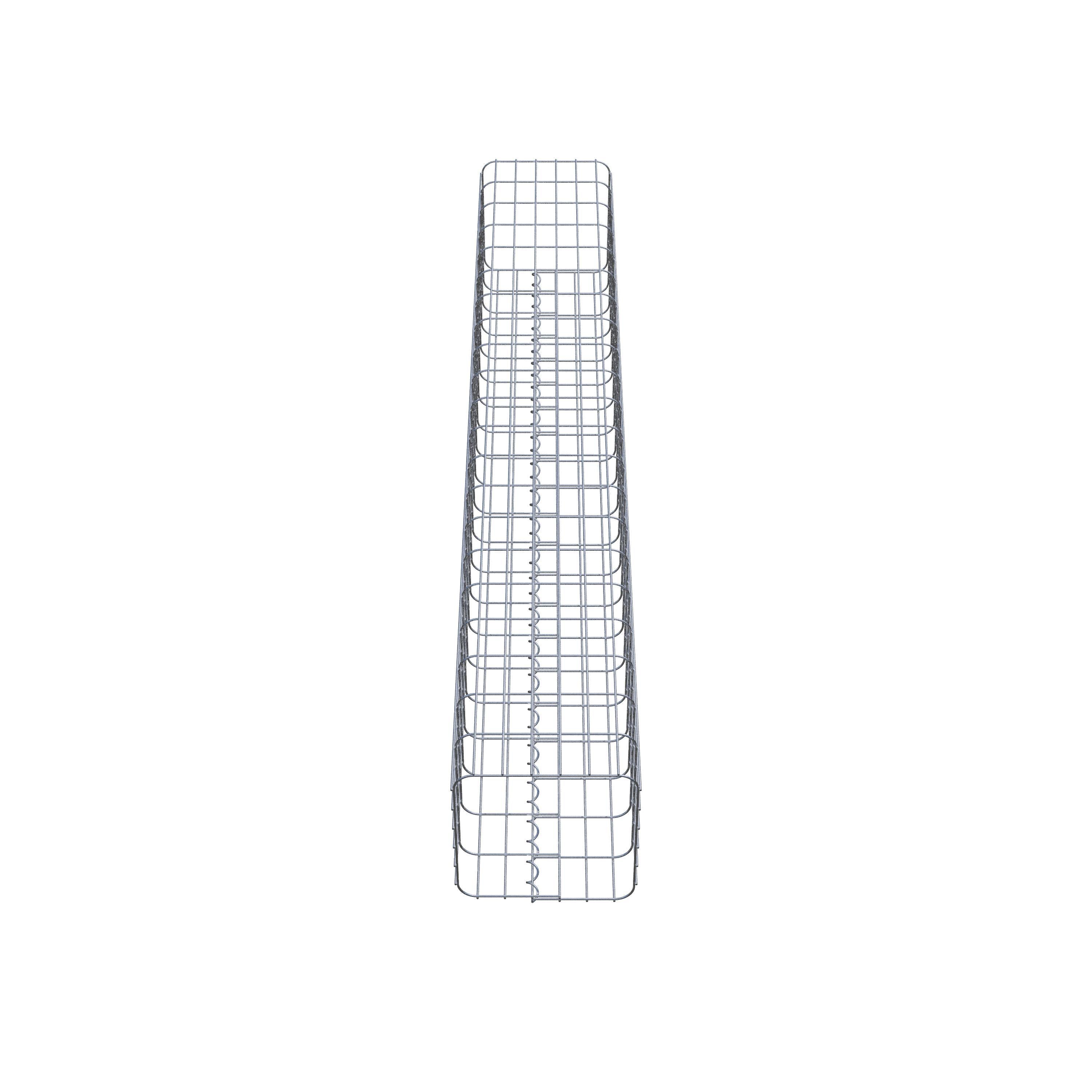 Colonne de gabion 32 x 32 cm, MW 5 x 10 cm carré