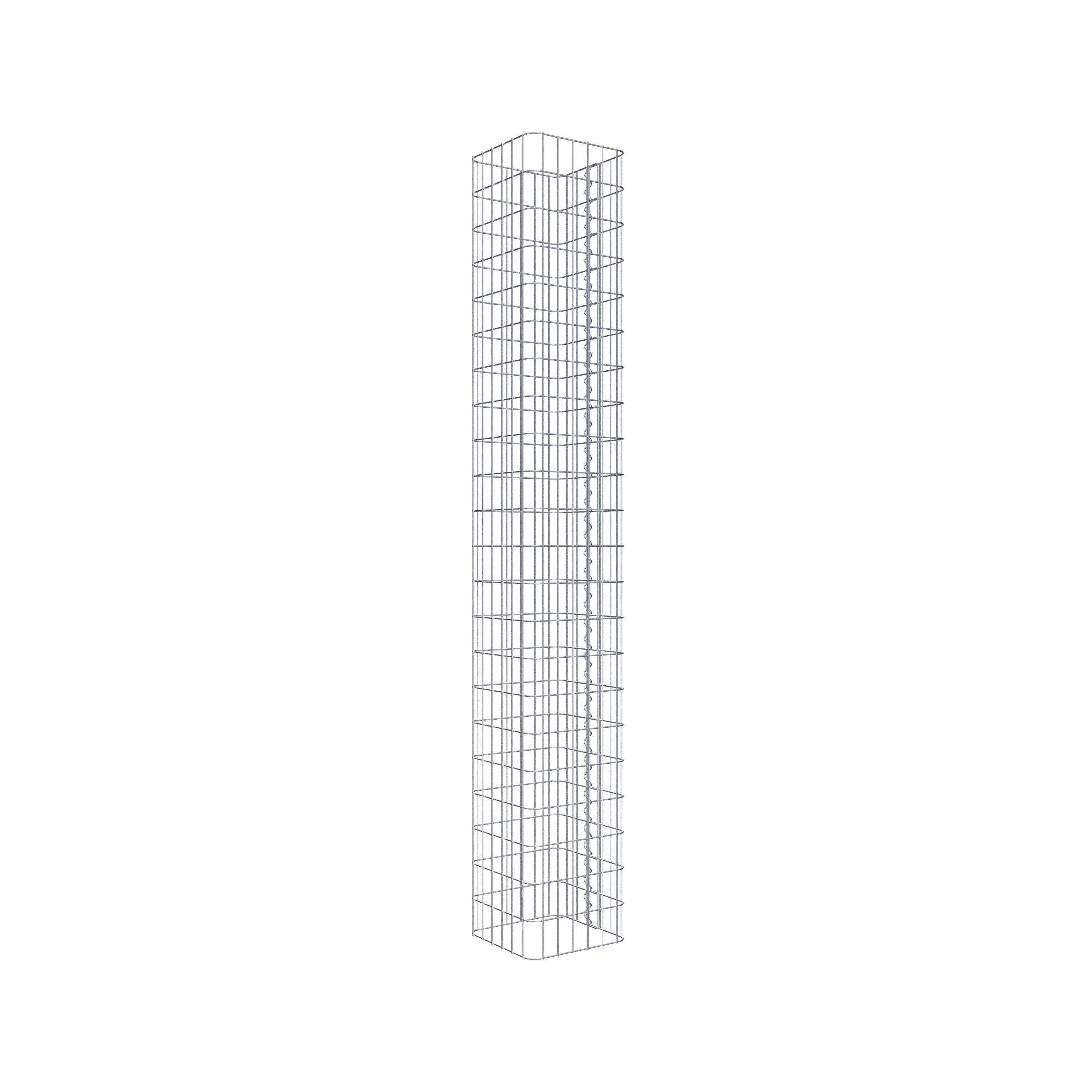 Colonne de gabion 32 x 32 cm, MW 5 x 10 cm carré