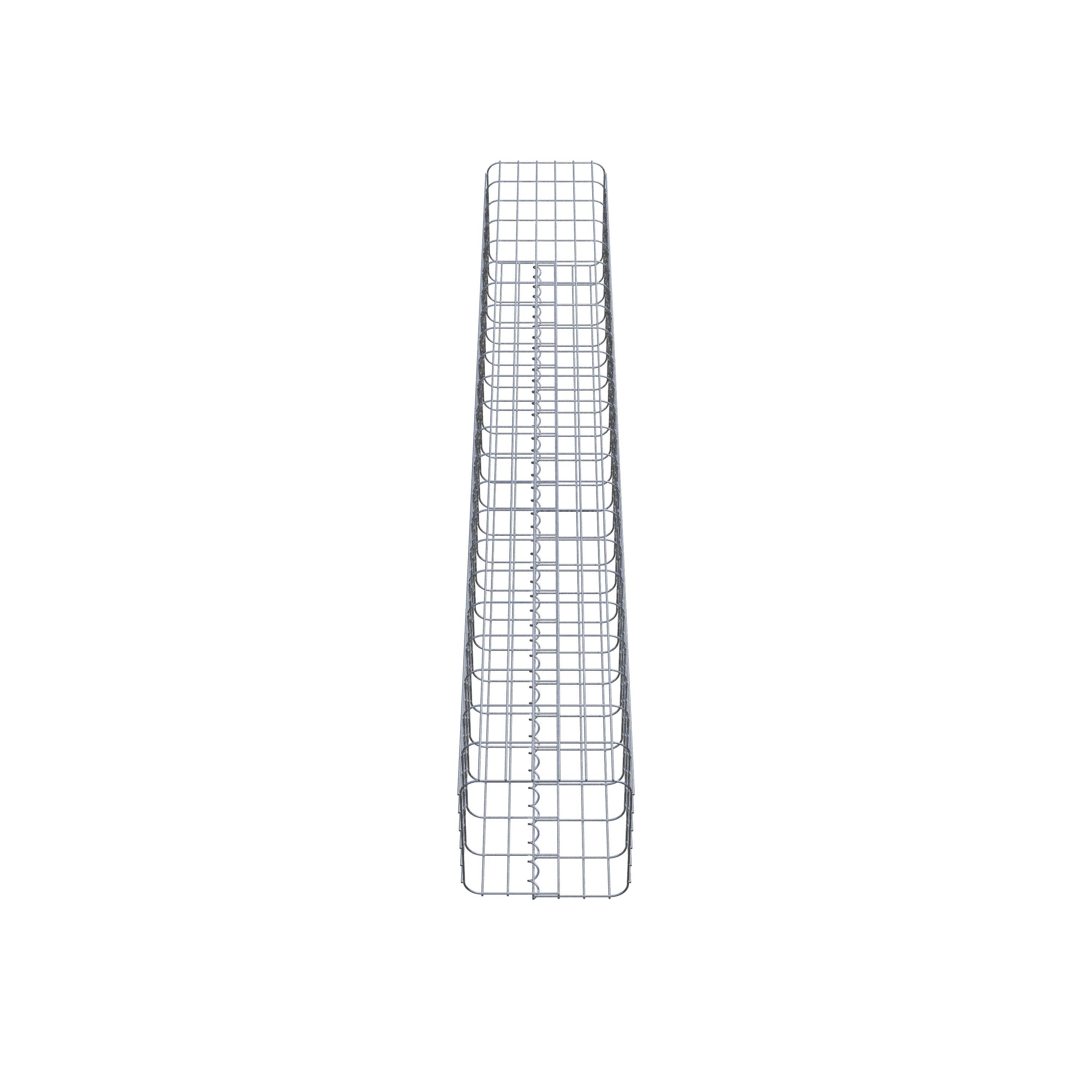 Colonne de gabion 32 x 32 cm, MW 5 x 10 cm carré