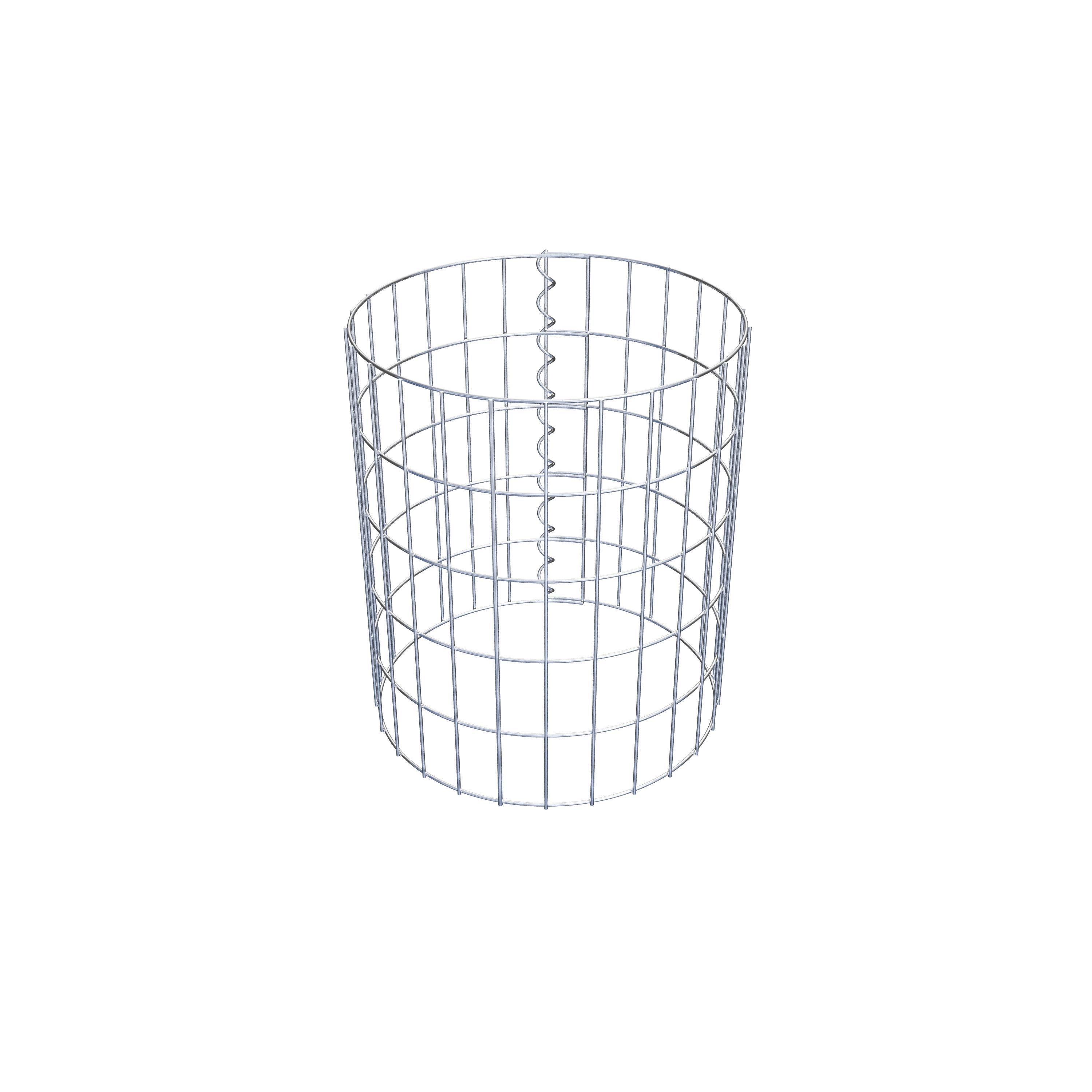 Colonne de gabion diamètre 42 cm, MW 5 x 10 cm rond