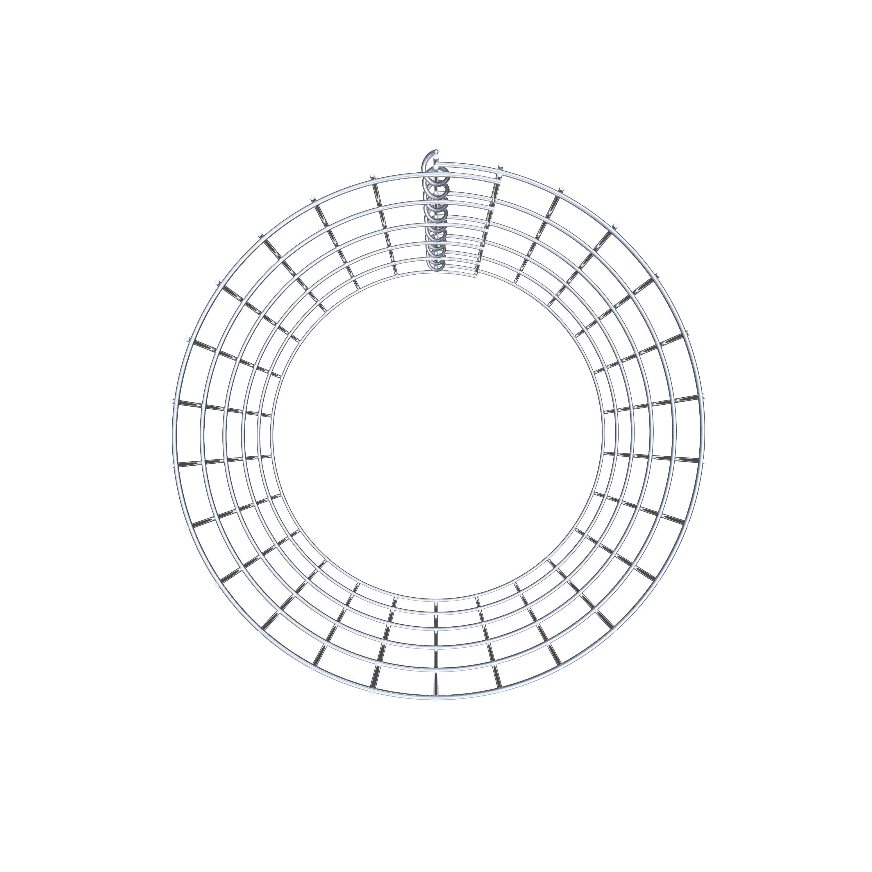 Schanskorf diameter 42 cm, MW 5 x 10 cm rond