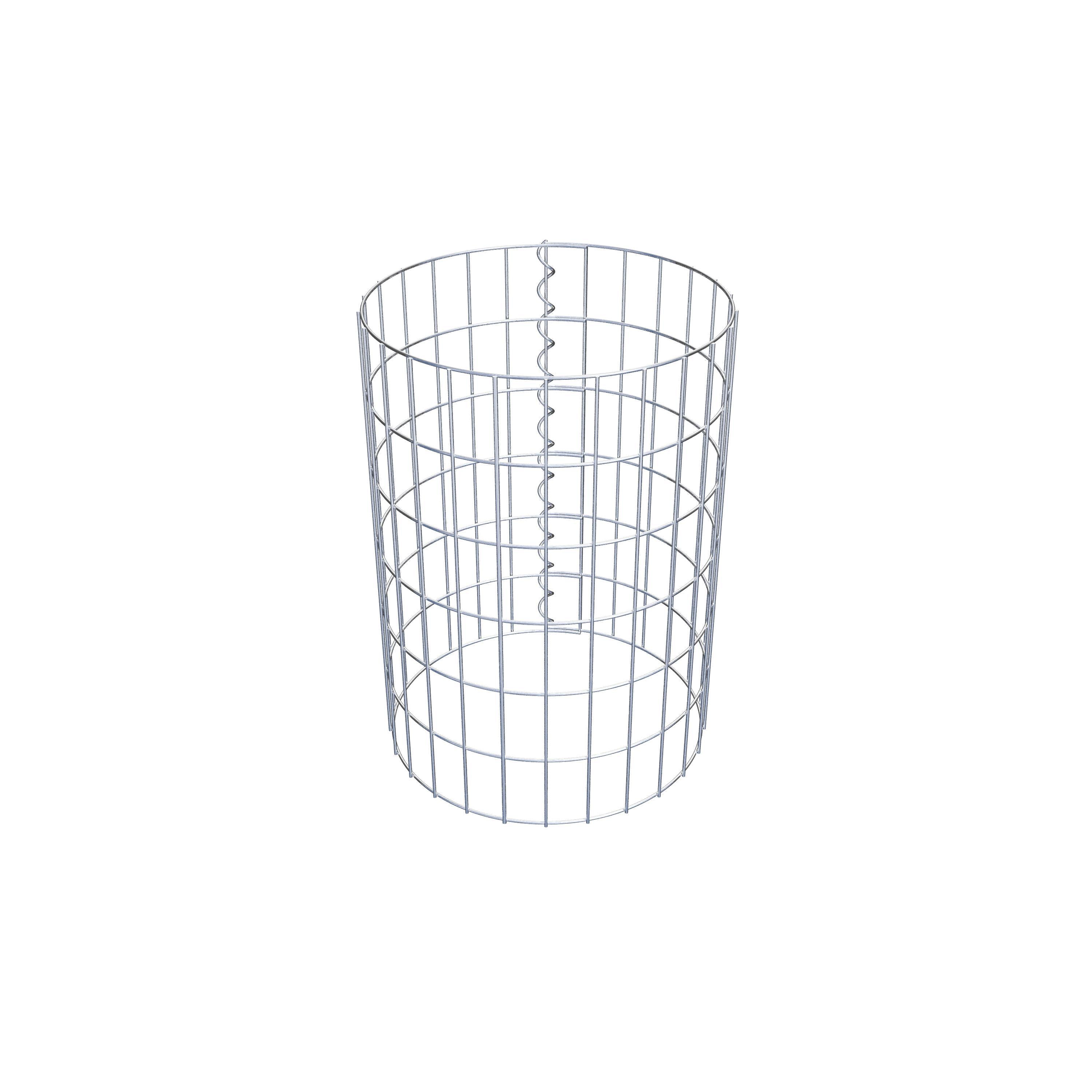 Colonne de gabion diamètre 42 cm, MW 5 x 10 cm rond