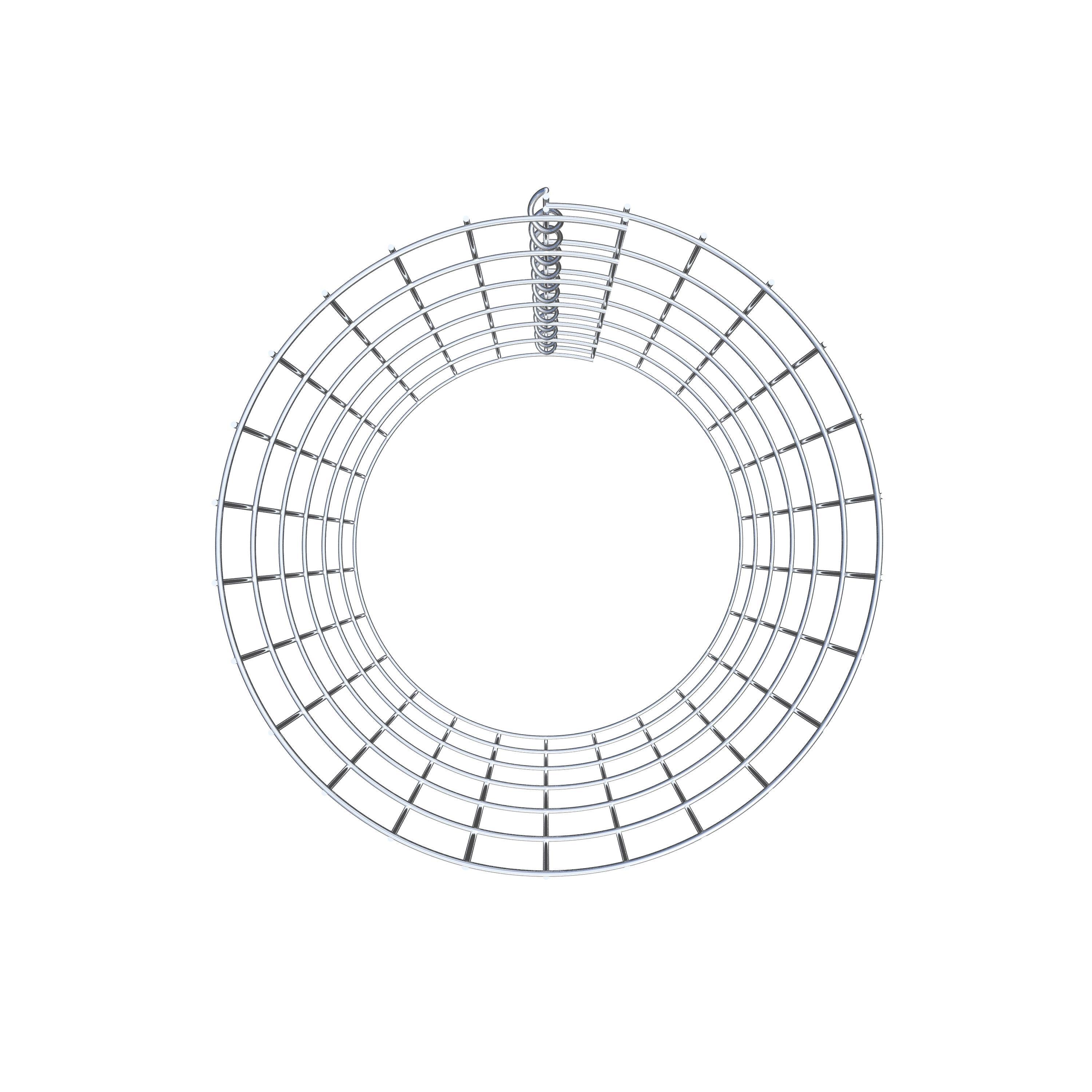 Colonne de gabion diamètre 42 cm, MW 5 x 10 cm rond