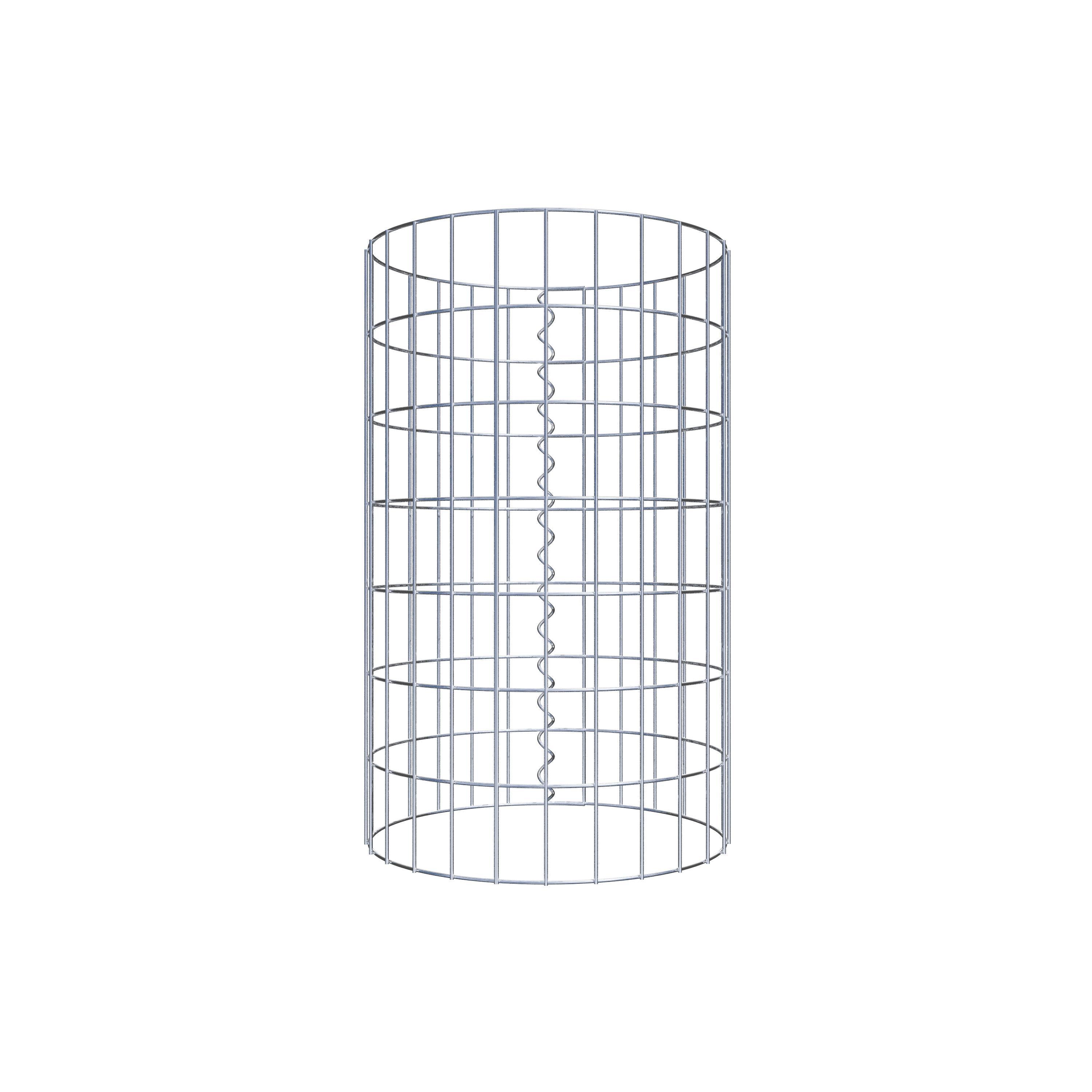 Colonne de gabion diamètre 42 cm, MW 5 x 10 cm rond