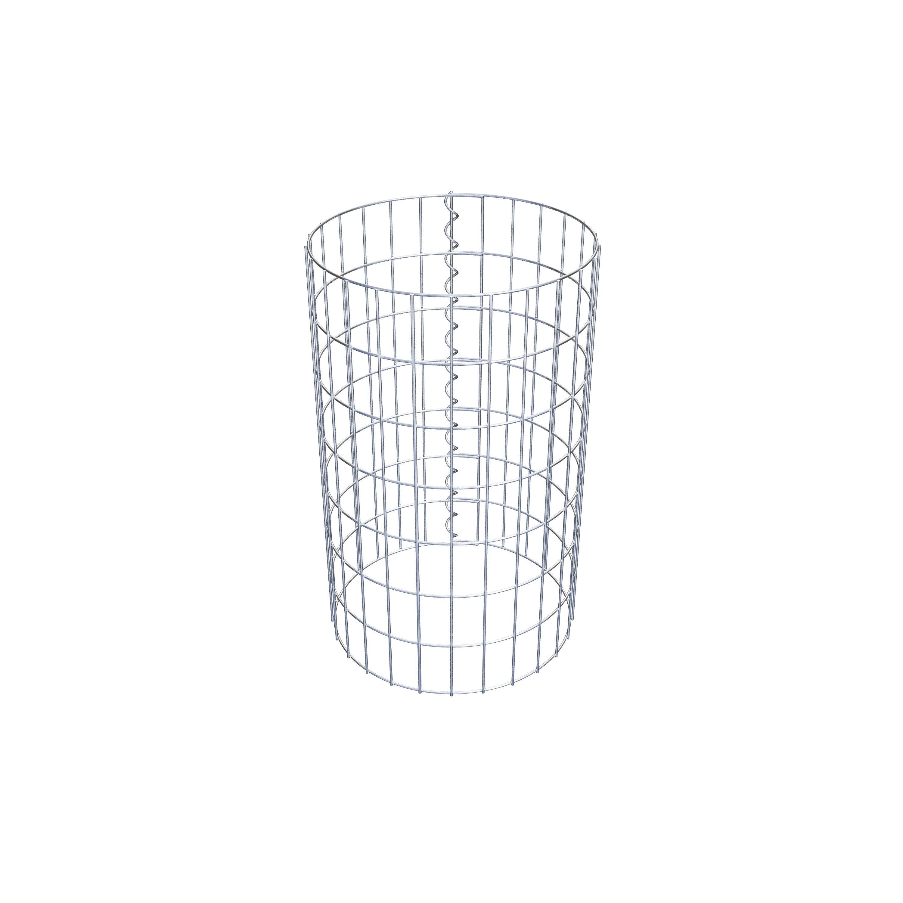 Gabionensäule Durchmesser 42 cm, MW 5 x 10 cm rund