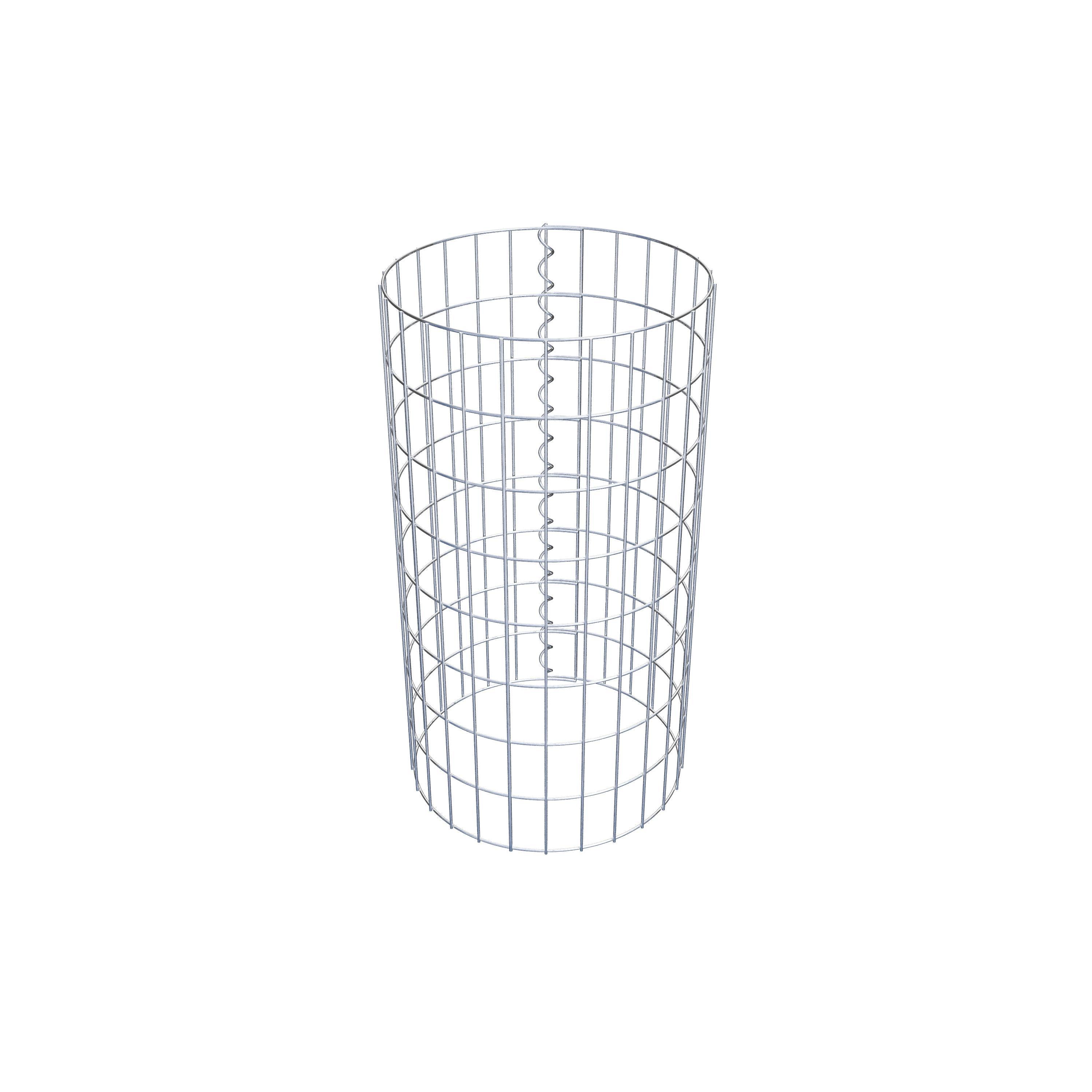 Colonne de gabion diamètre 42 cm, MW 5 x 10 cm rond