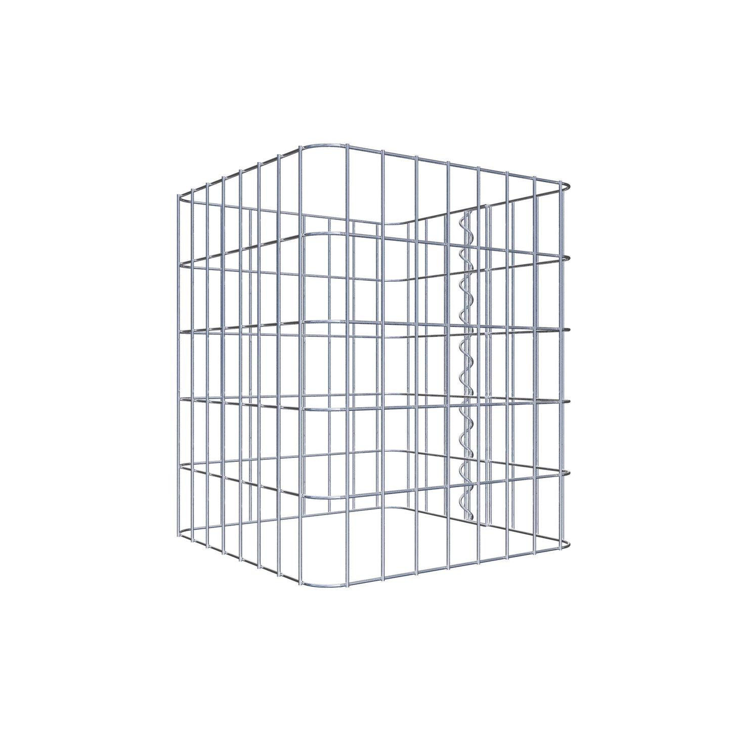 Gabion column 42 x 42 cm, MW 5 x 10 cm square