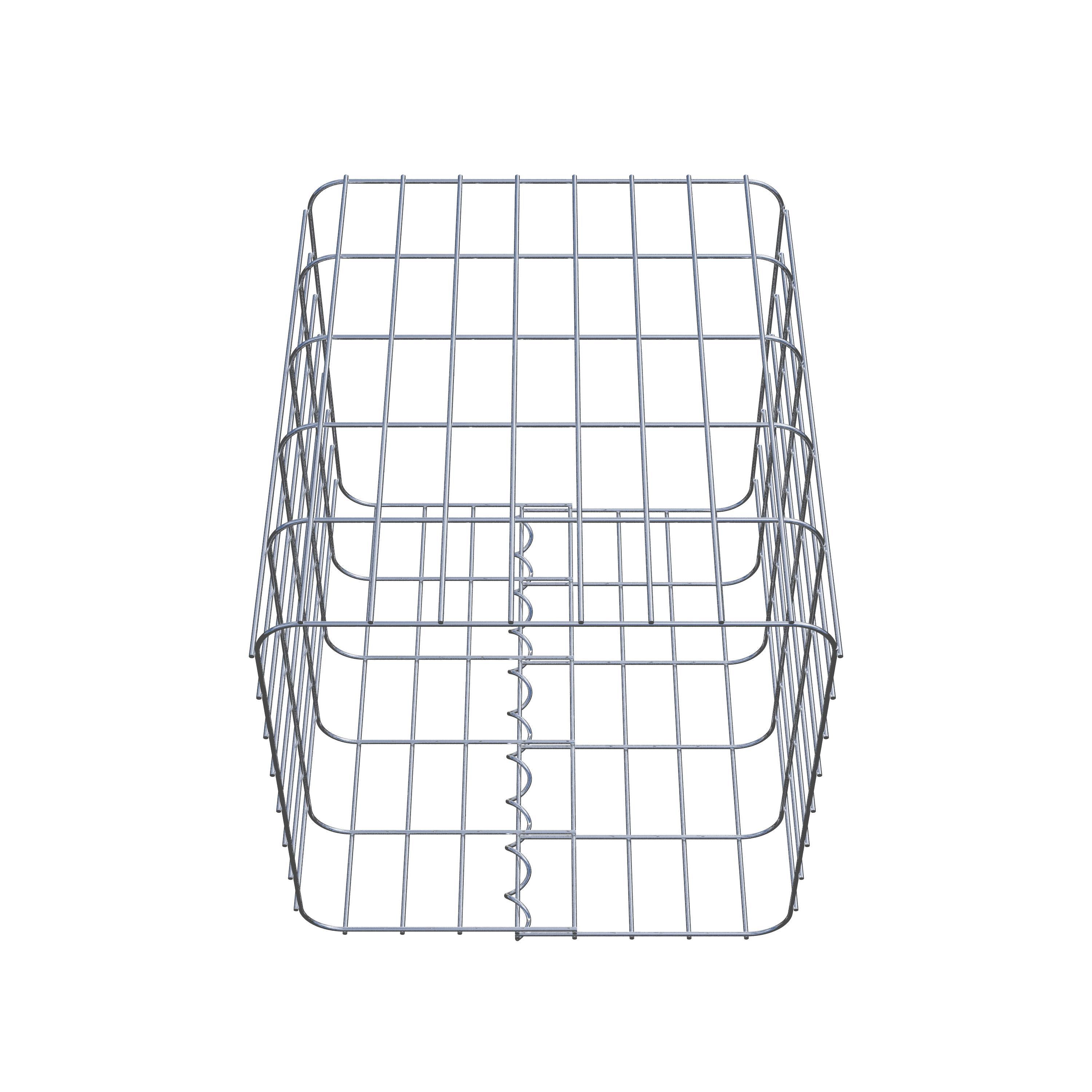 Colonne de gabion 42 x 42 cm, MW 5 x 10 cm carré